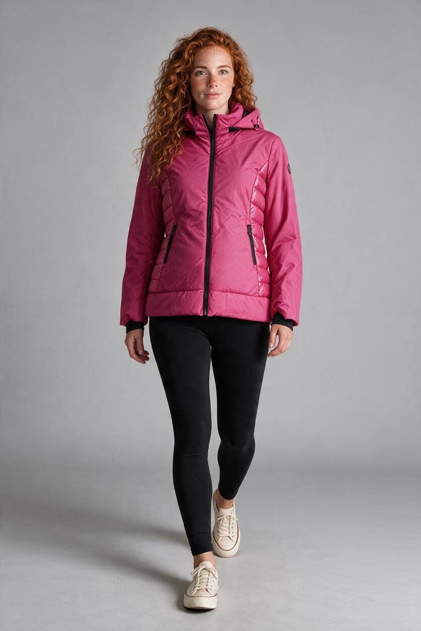 Il Granchio Giubbotto Donna Marcella Softshell con Cappuccio Staccabile