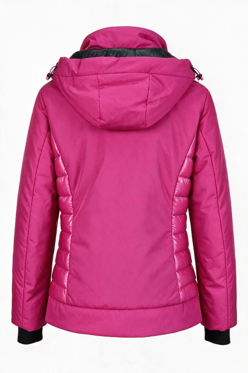 Il Granchio Giubbotto Donna Marcella Softshell con Cappuccio Staccabile