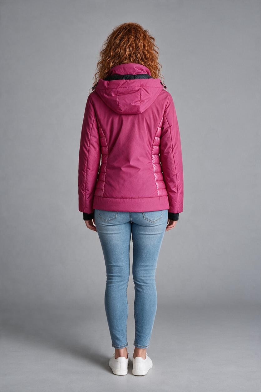 Il Granchio Giubbotto Donna Marcella Softshell con Cappuccio Staccabile