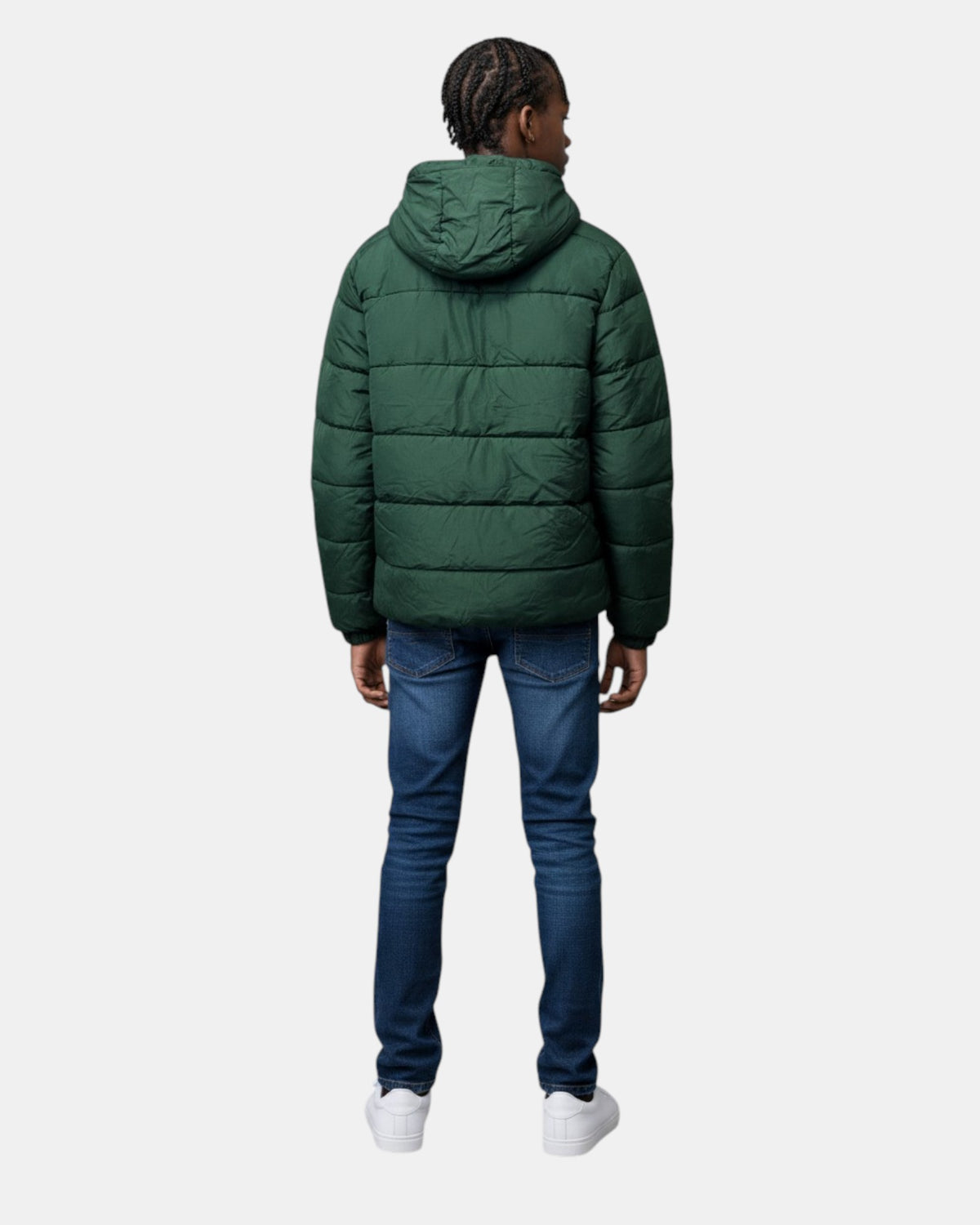 Umbro Piumino Bomber Uomo con Cappuccio e Interno in Pile