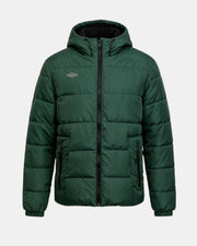 Umbro Piumino Bomber Uomo con Cappuccio e Interno in Pile