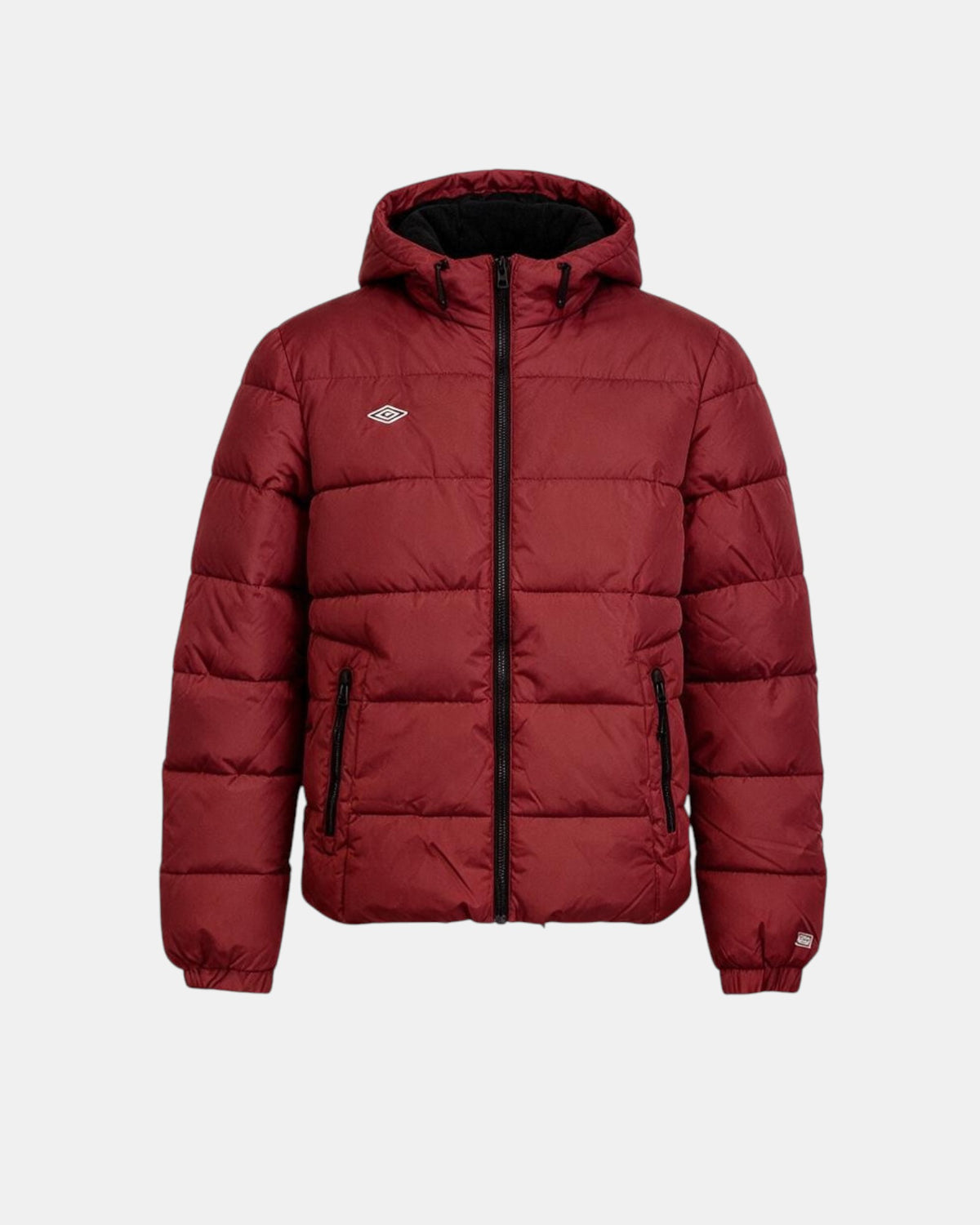 Umbro Piumino Bomber Uomo con Cappuccio e Interno in Pile