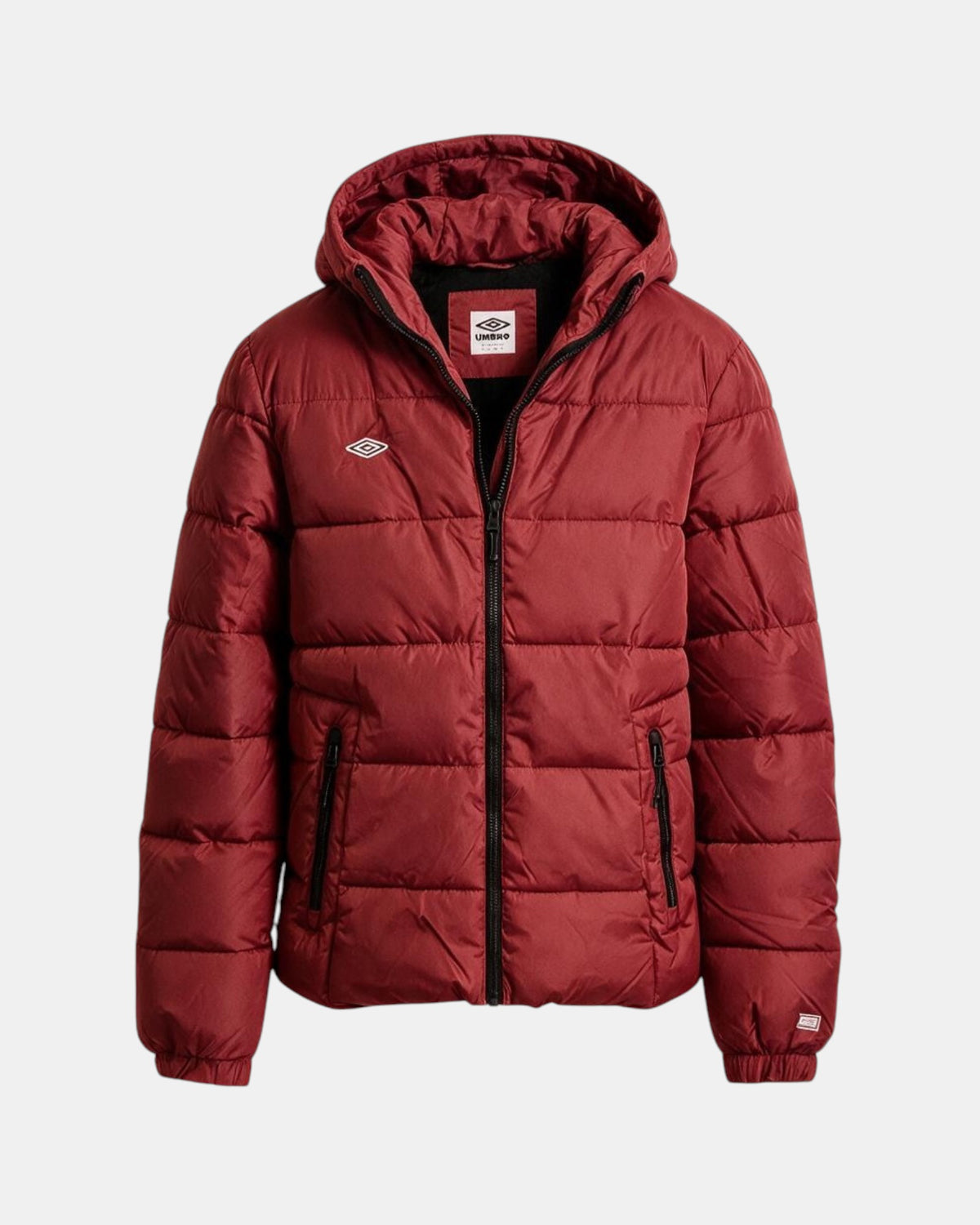 Umbro Piumino Bomber Uomo con Cappuccio e Interno in Pile