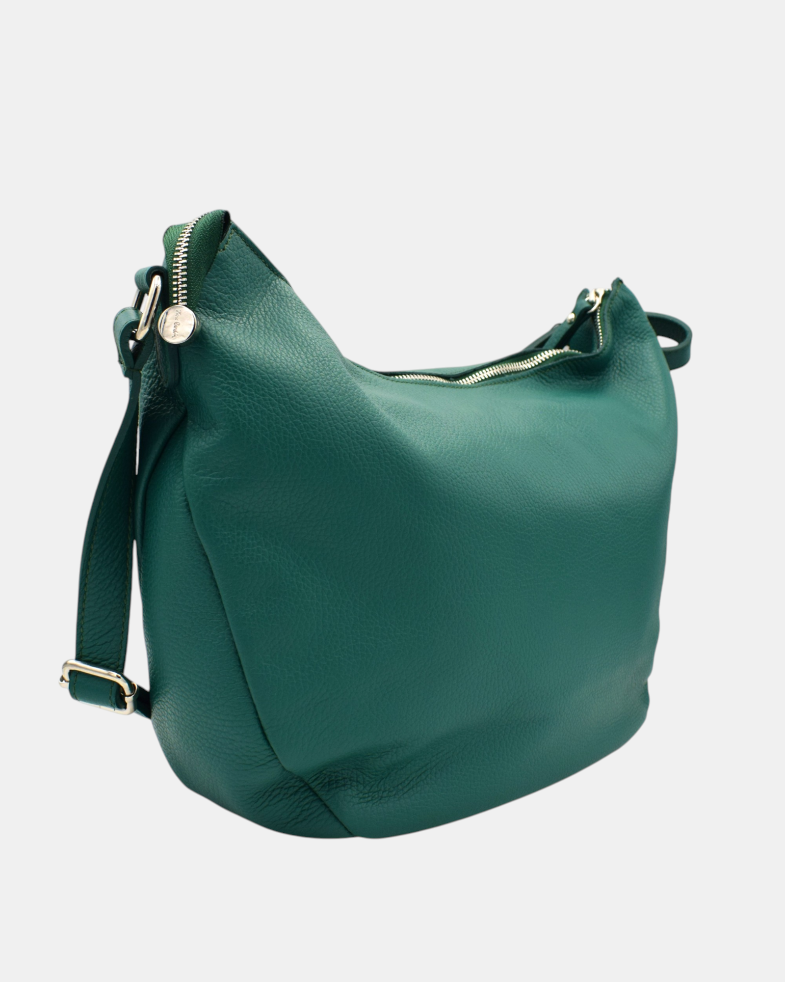 Pierre Cardin tracolla donna Hobo " banana " grande in Vera Pelle Made in Italy mod. 55039