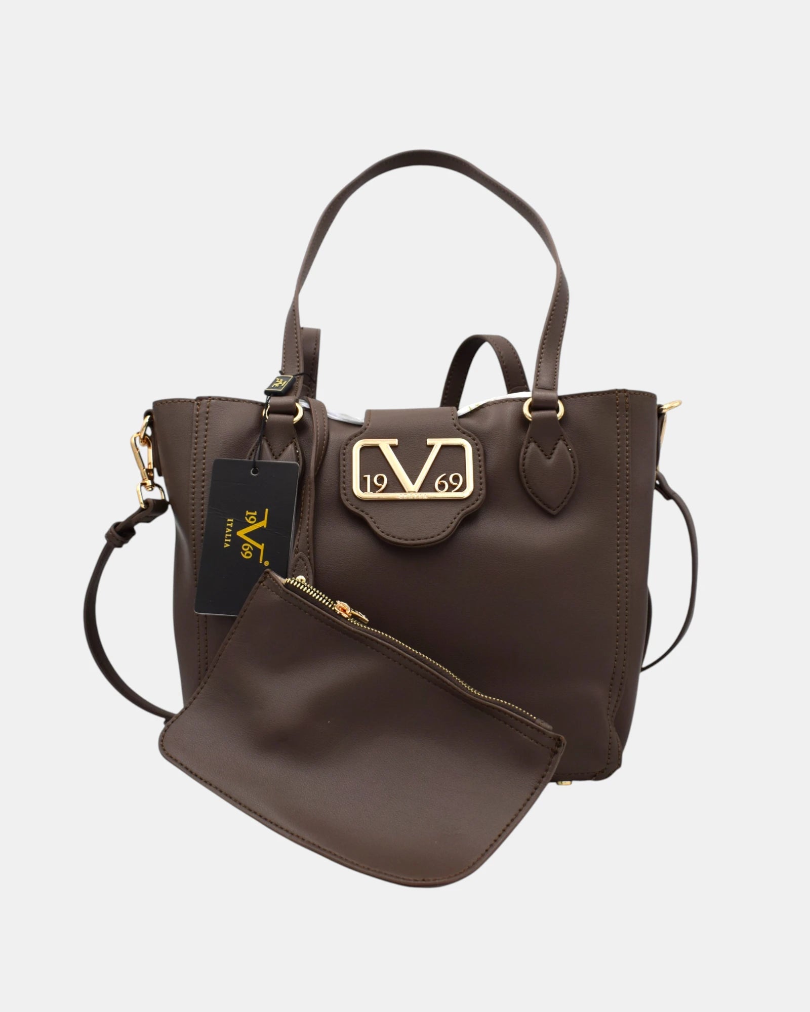 19V69 Italia by Versace Borsa Donna a Mano e Tracolla Modello Juantitia