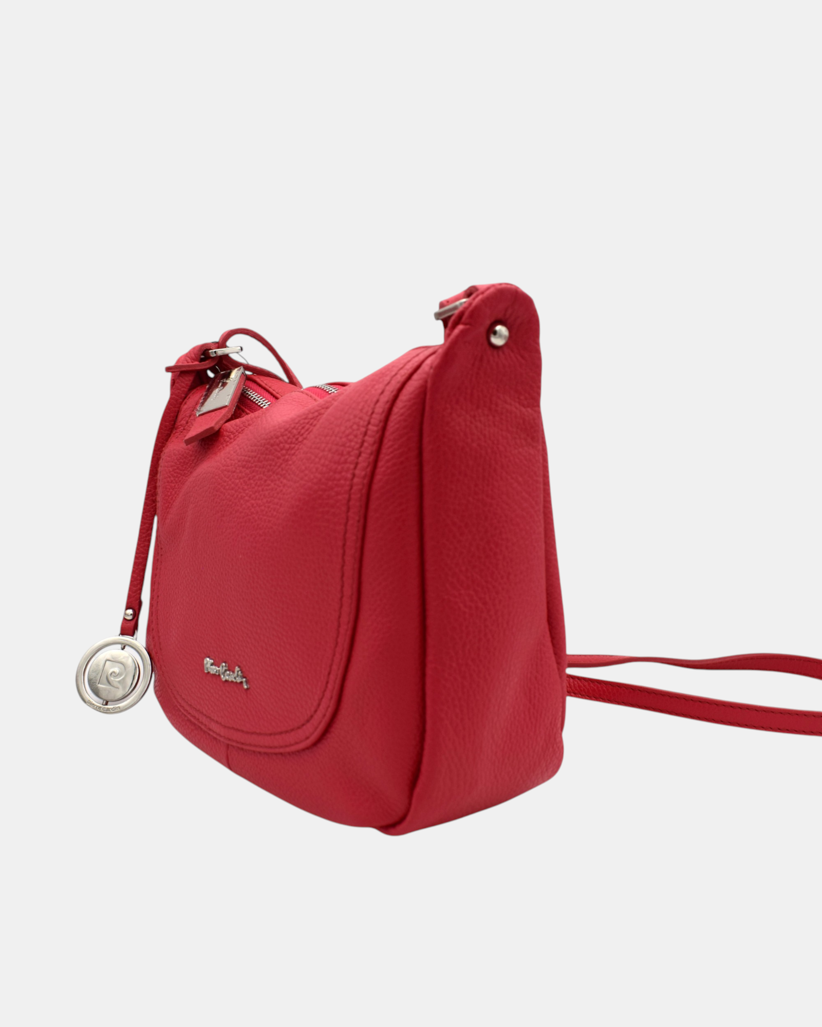 Pierre Cardin Borsa a Tracolla Donna in Vera Pelle Dollaro Modello FRZ 1721 Made in Italy