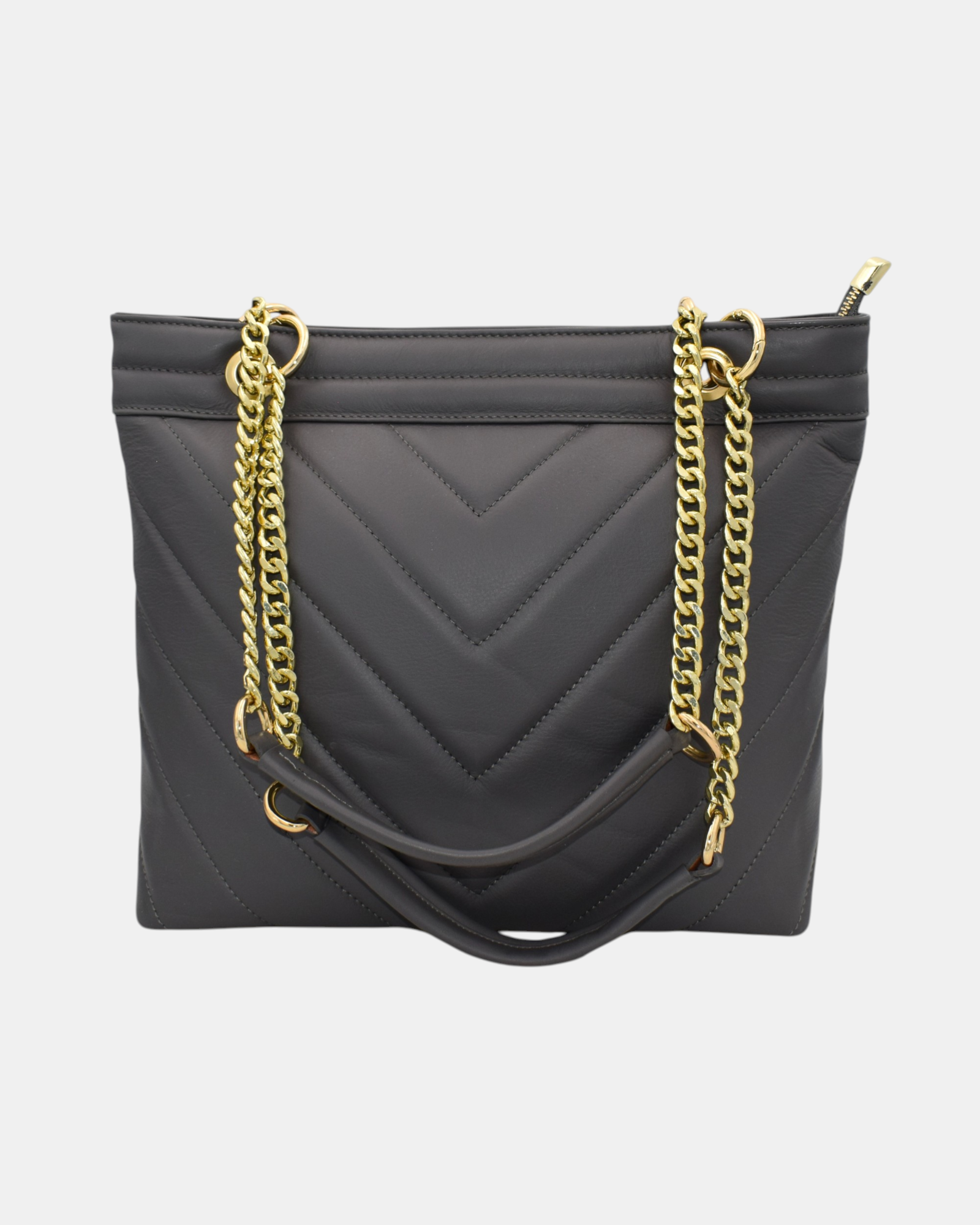 Pierre Cardin Borsa Shopper Donna in Vera Pelle Trapuntata Modello 1867 Sauvage Made in Italy