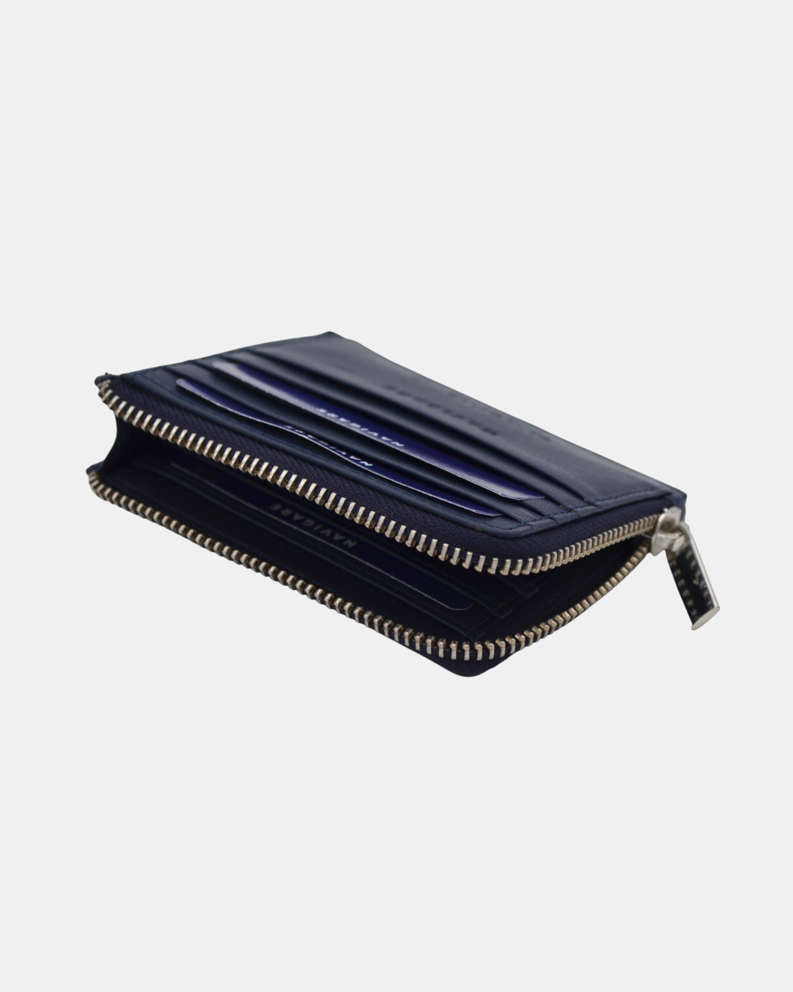 Navigare Portacarte Unisex in Vera Pelle con Zip Mod. 757-53