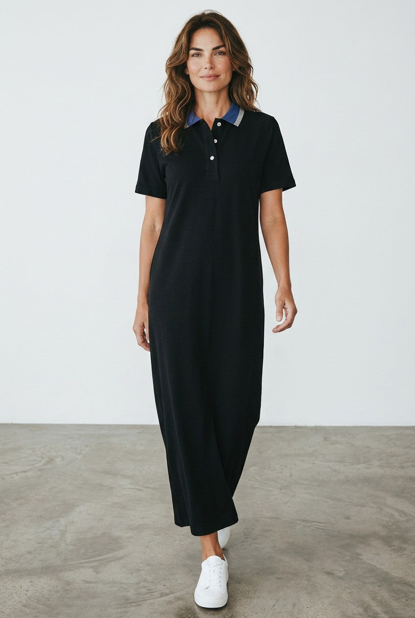 Invicta abito a polo lungo donna  100% cotone