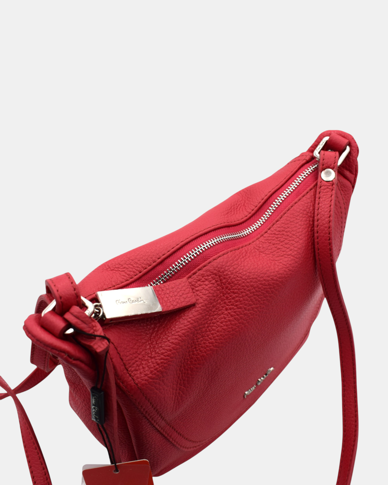 Pierre Cardin Borsa a Tracolla Donna in Vera Pelle Dollaro Modello FRZ 1721 Made in Italy