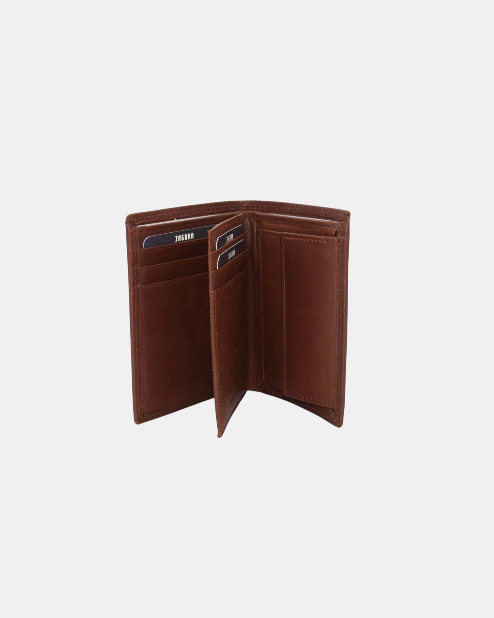 Jaguar Portafoglio Uomo Verticale in Vera Pelle 100%  mod. 747-48 con Portamonete