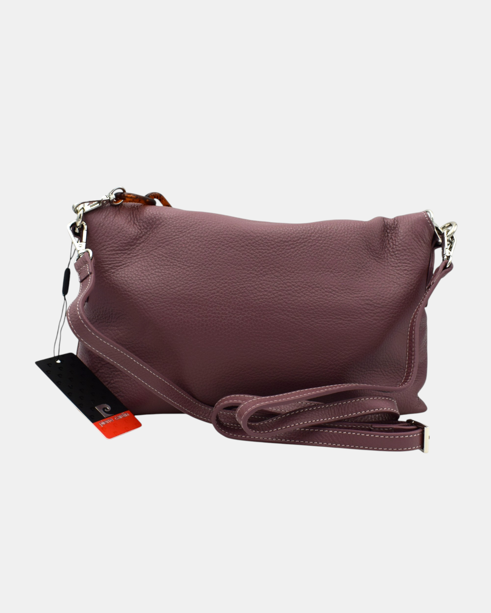 Pierre Cardin tracolla in Vera Pelle Made in Italy mod. 55066