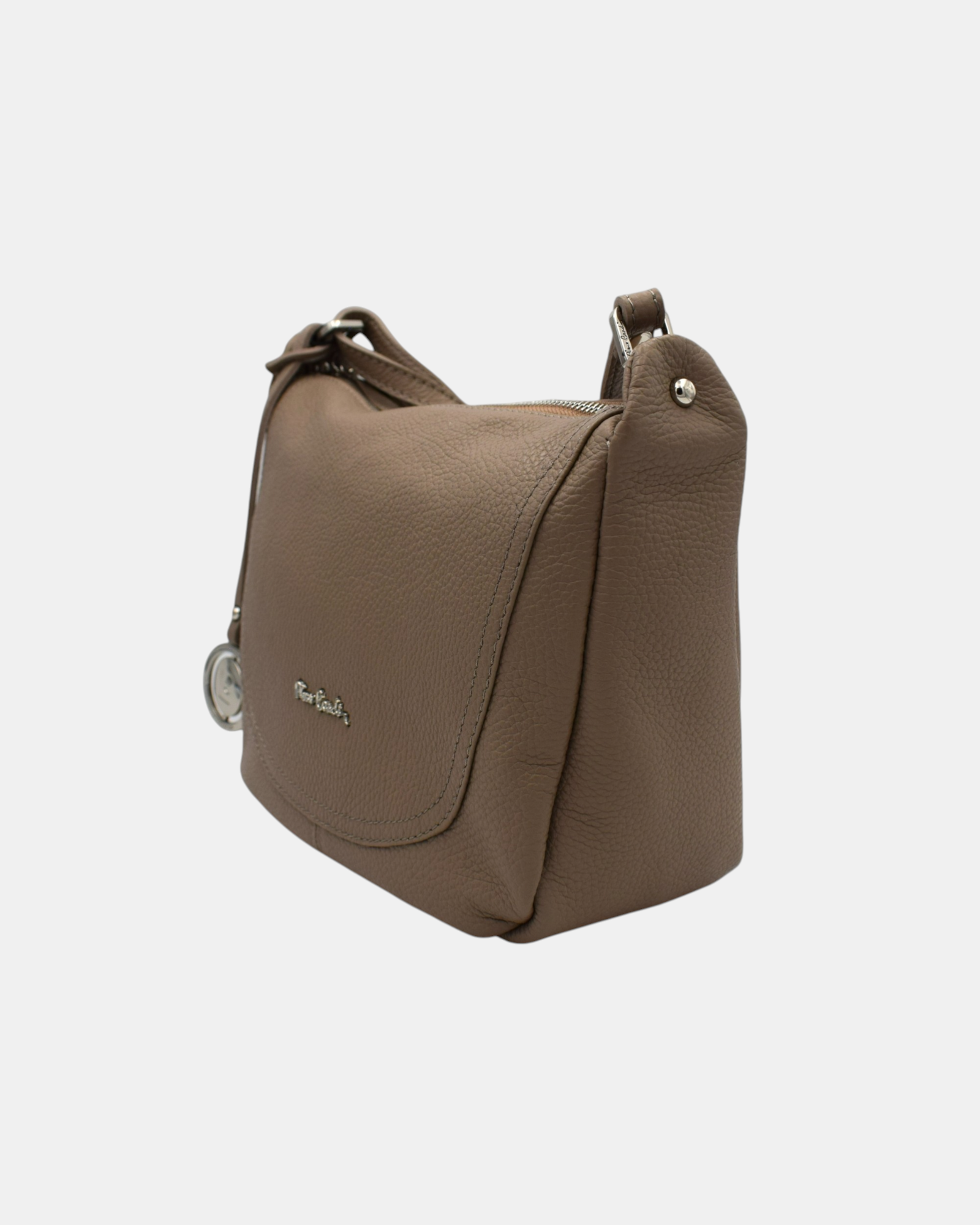 Pierre Cardin Borsa a Tracolla Donna in Vera Pelle Dollaro Modello FRZ 1721 Made in Italy