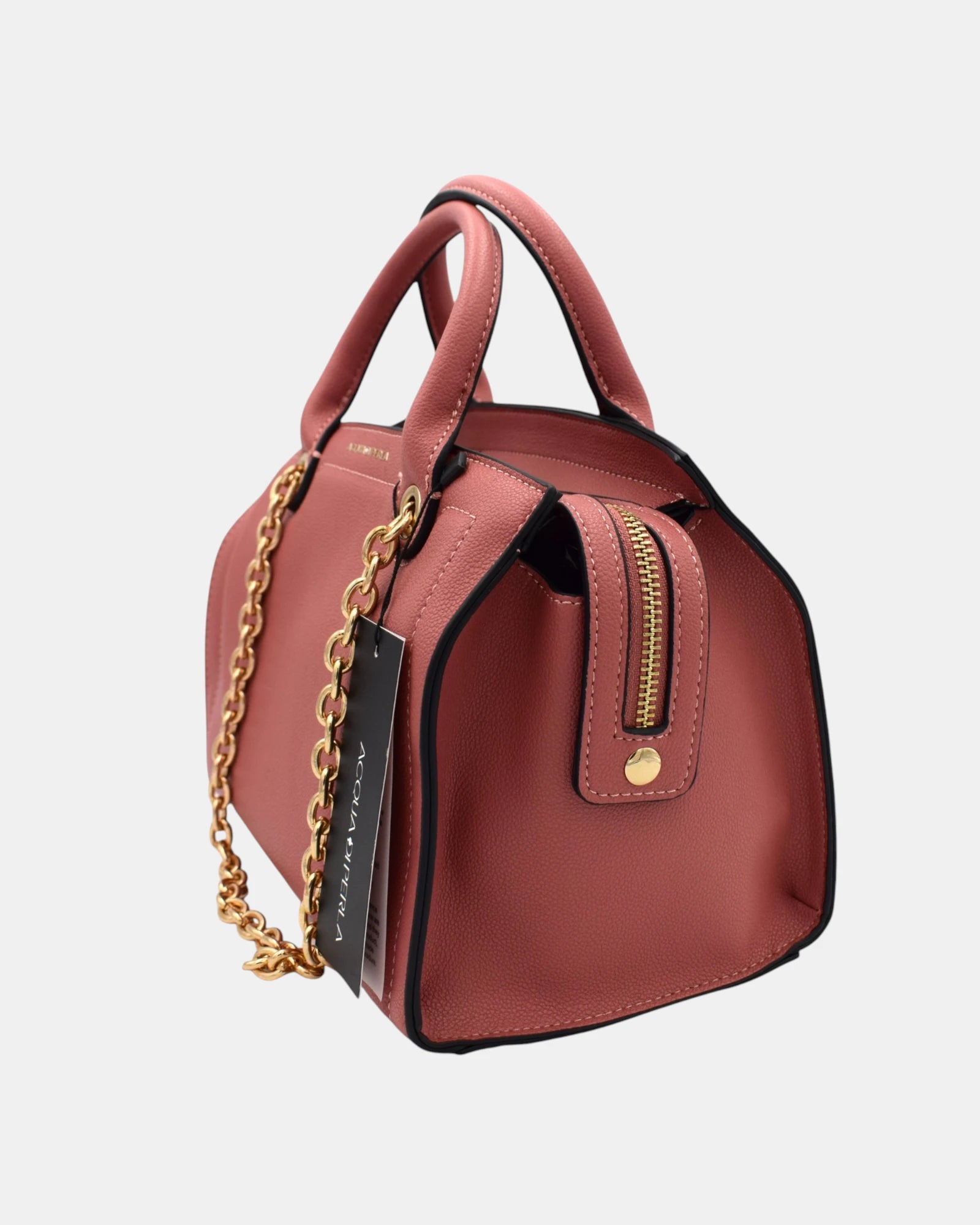Acqua di Perla Borsa Bauletto Donna APTY 99192 Salmone con Manici e Catenelle