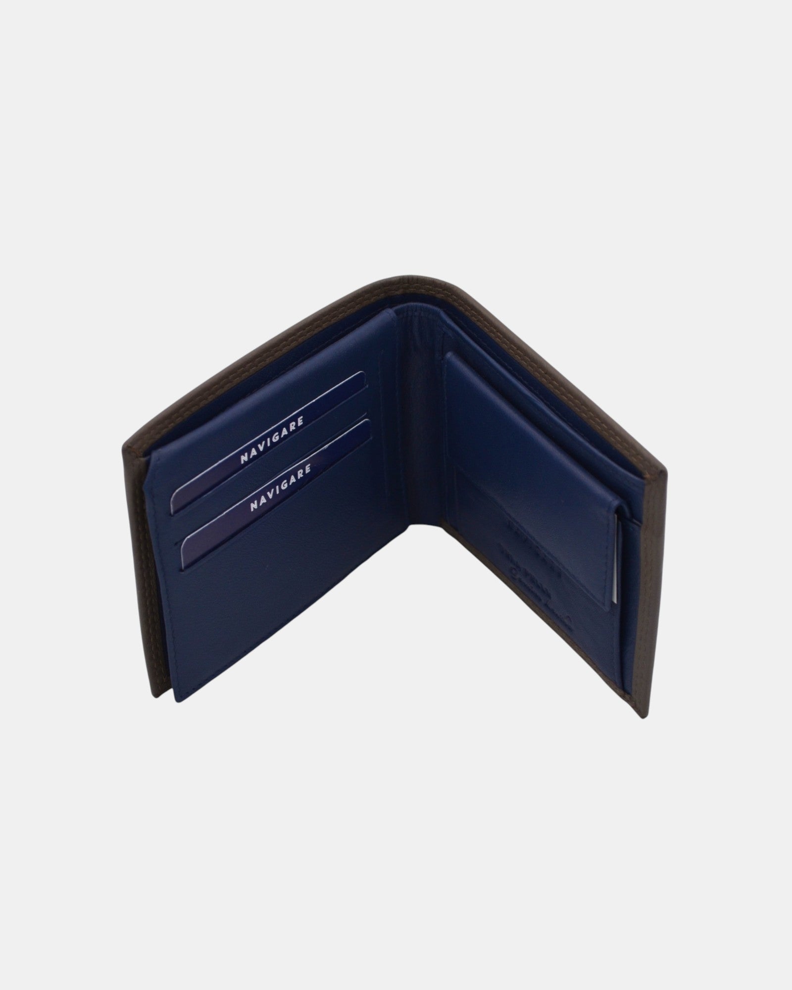 Navigare Portafoglio Uomo in Vera Pelle  Mod. 748-1 Bicolore