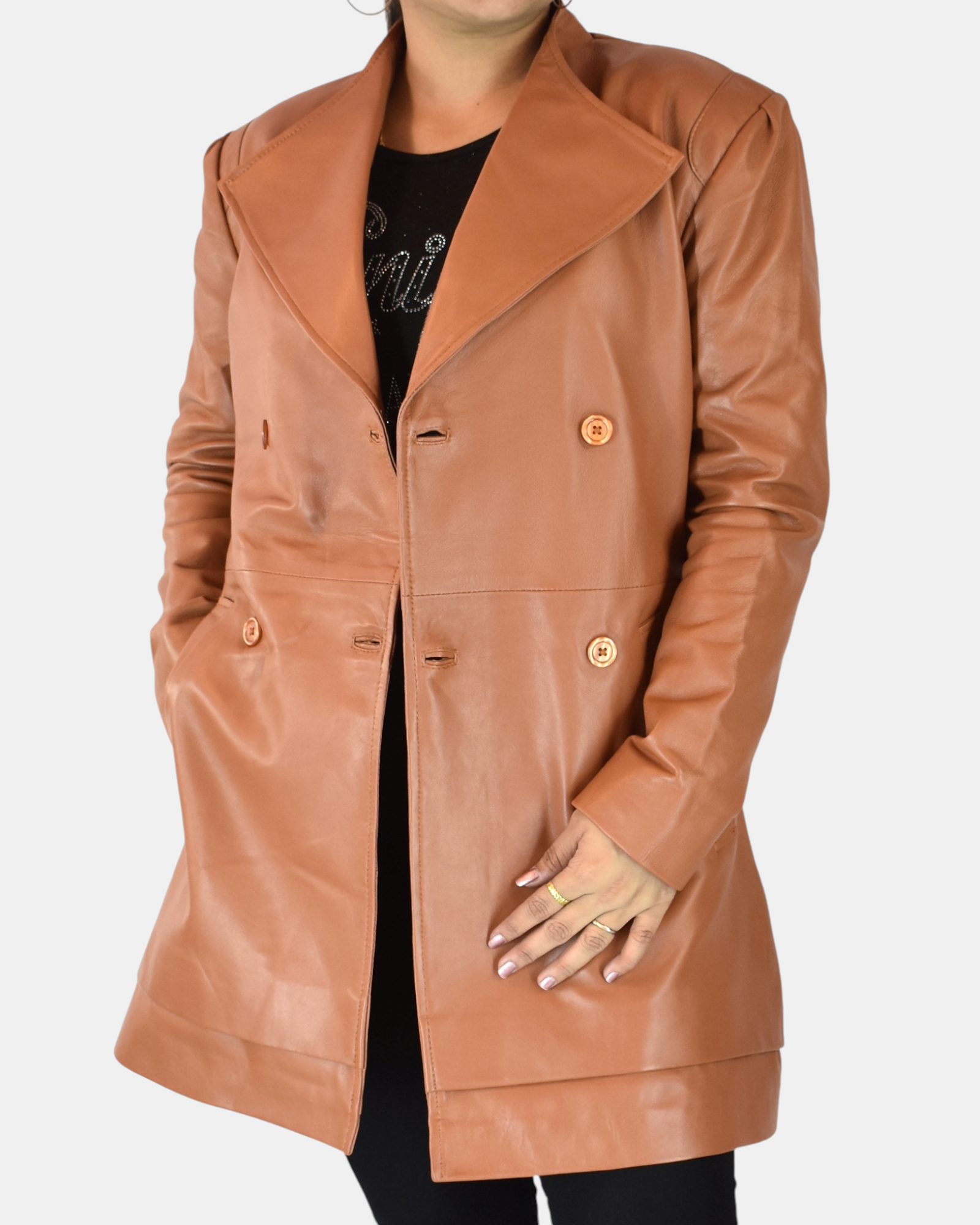 Poggi Pelletteria Giacca Donna in Vera Pelle mod. Sofia