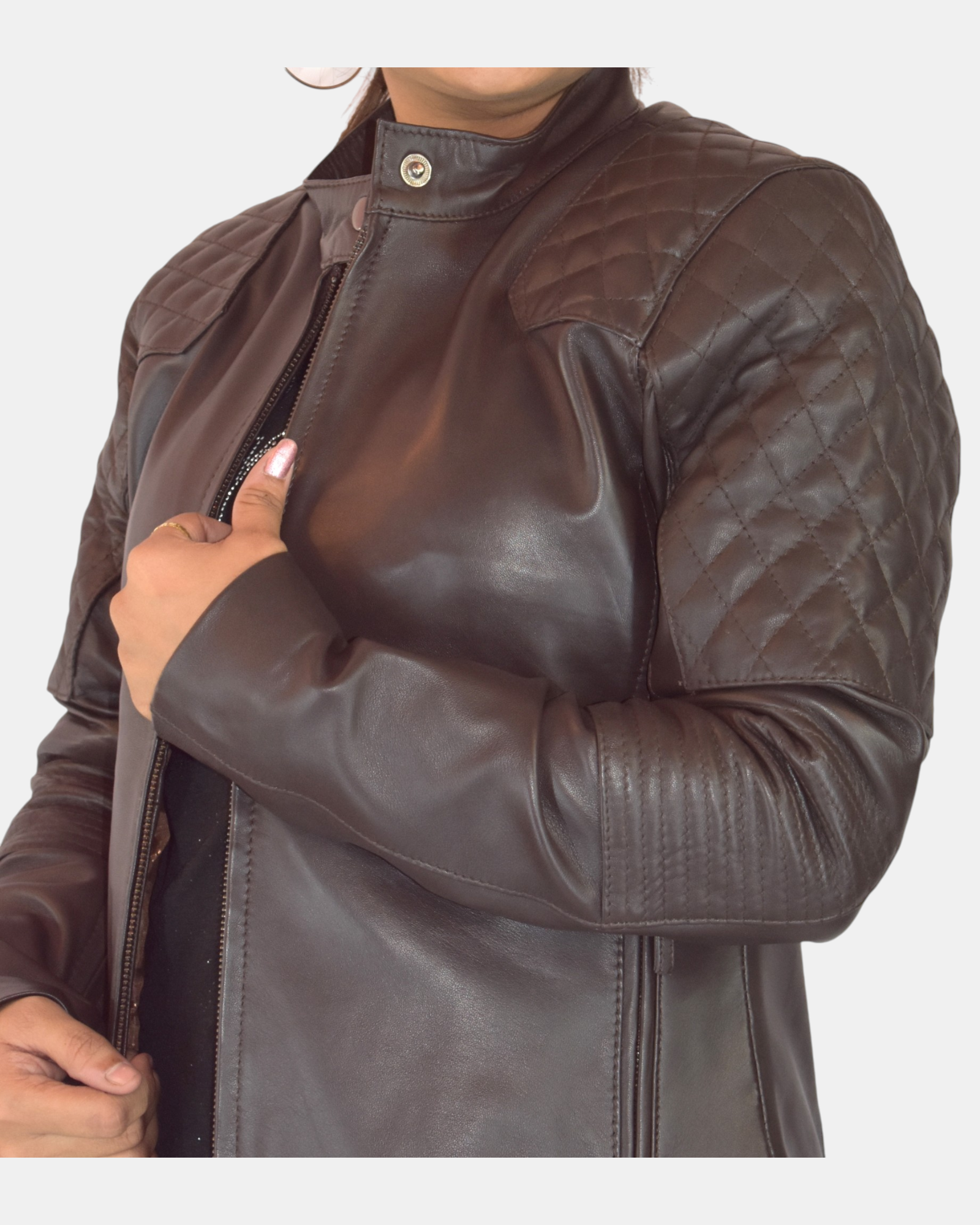 Poggi Pelletteria Giacca Donna in Vera Pelle mod. Nicole