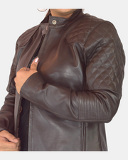 Poggi Pelletteria Giacca Donna in Vera Pelle mod. Nicole