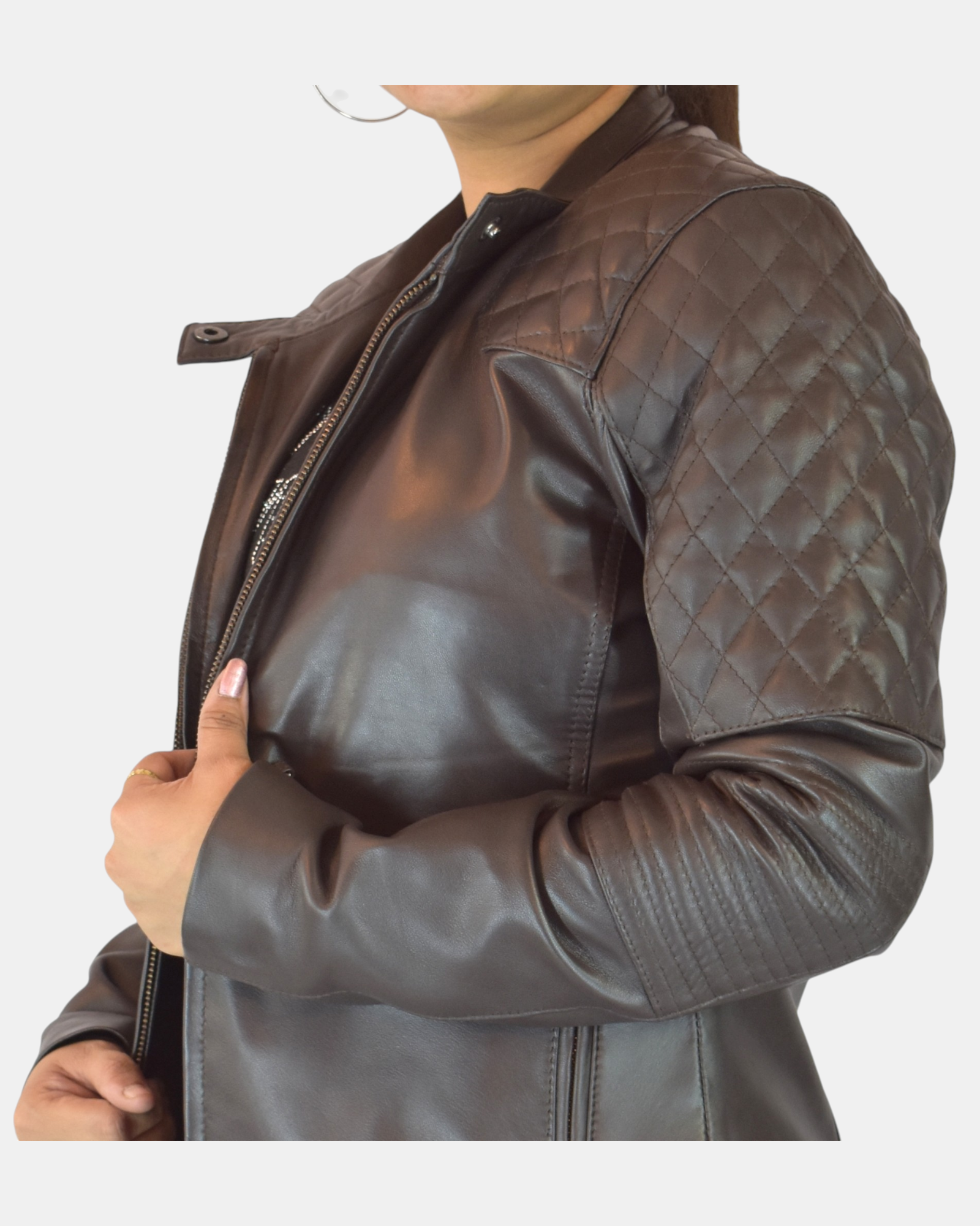 Poggi Pelletteria Giacca Donna in Vera Pelle mod. Nicole