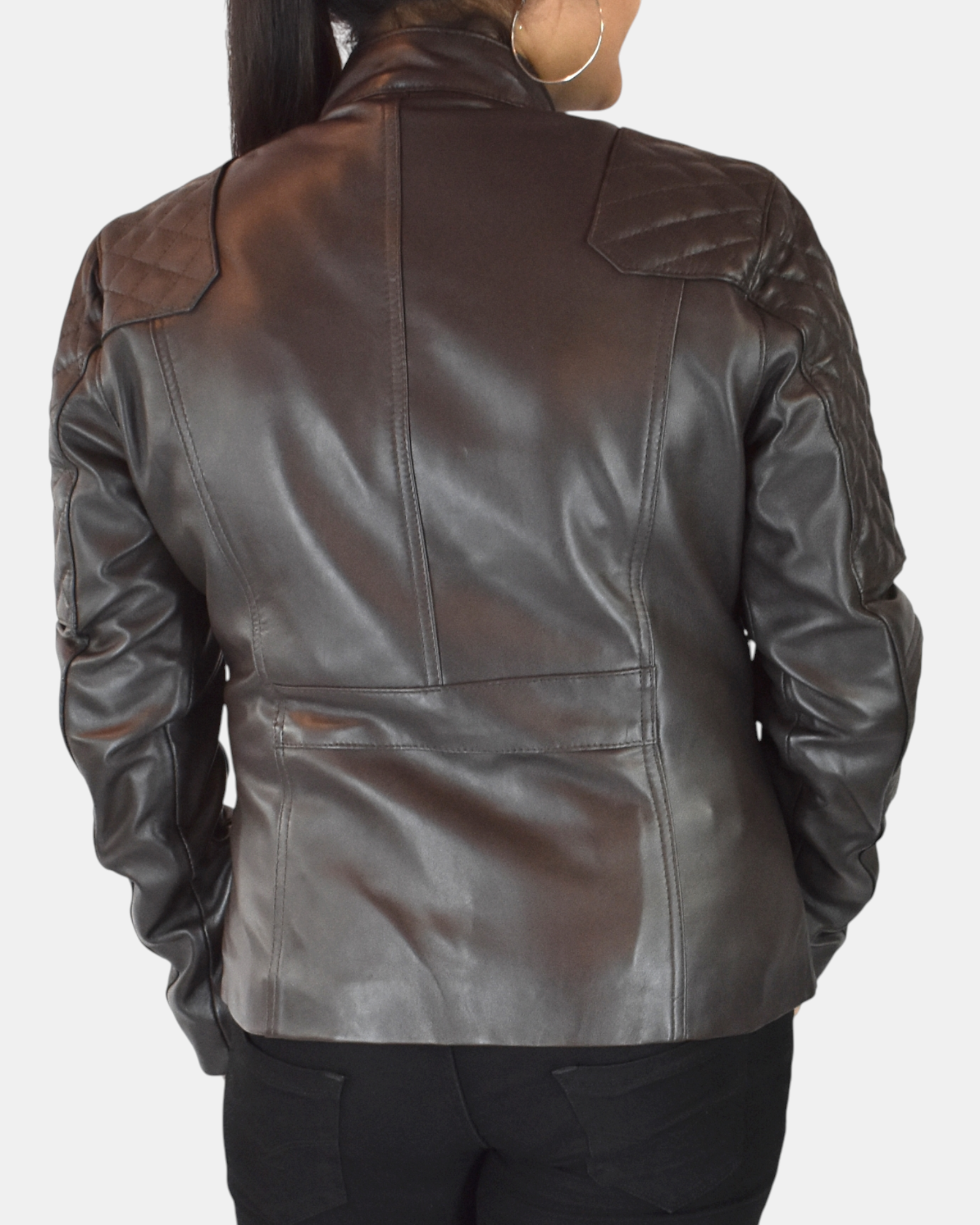 Poggi Pelletteria Giacca Donna in Vera Pelle mod. Nicole