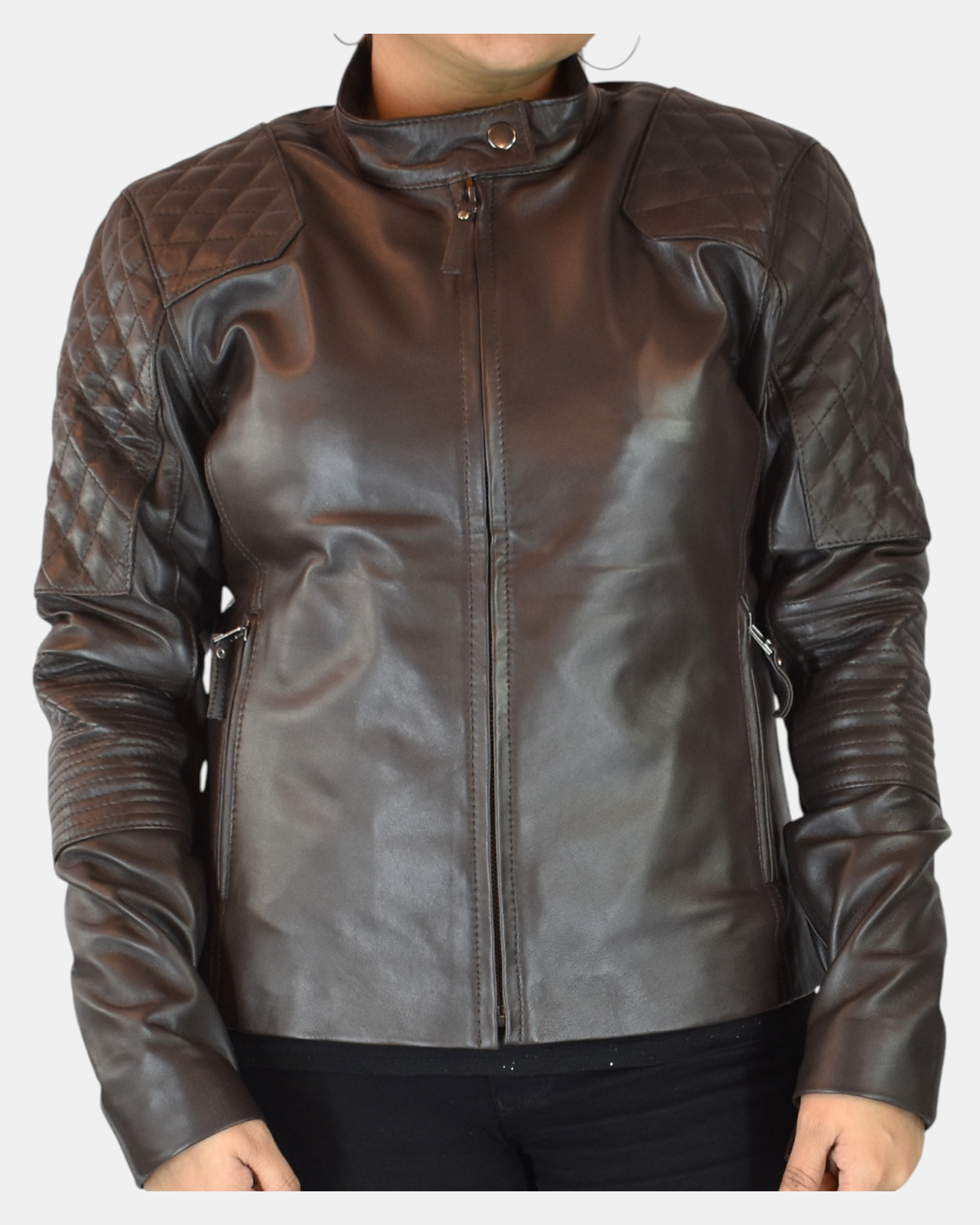 Poggi Pelletteria Giacca Donna in Vera Pelle mod. Nicole