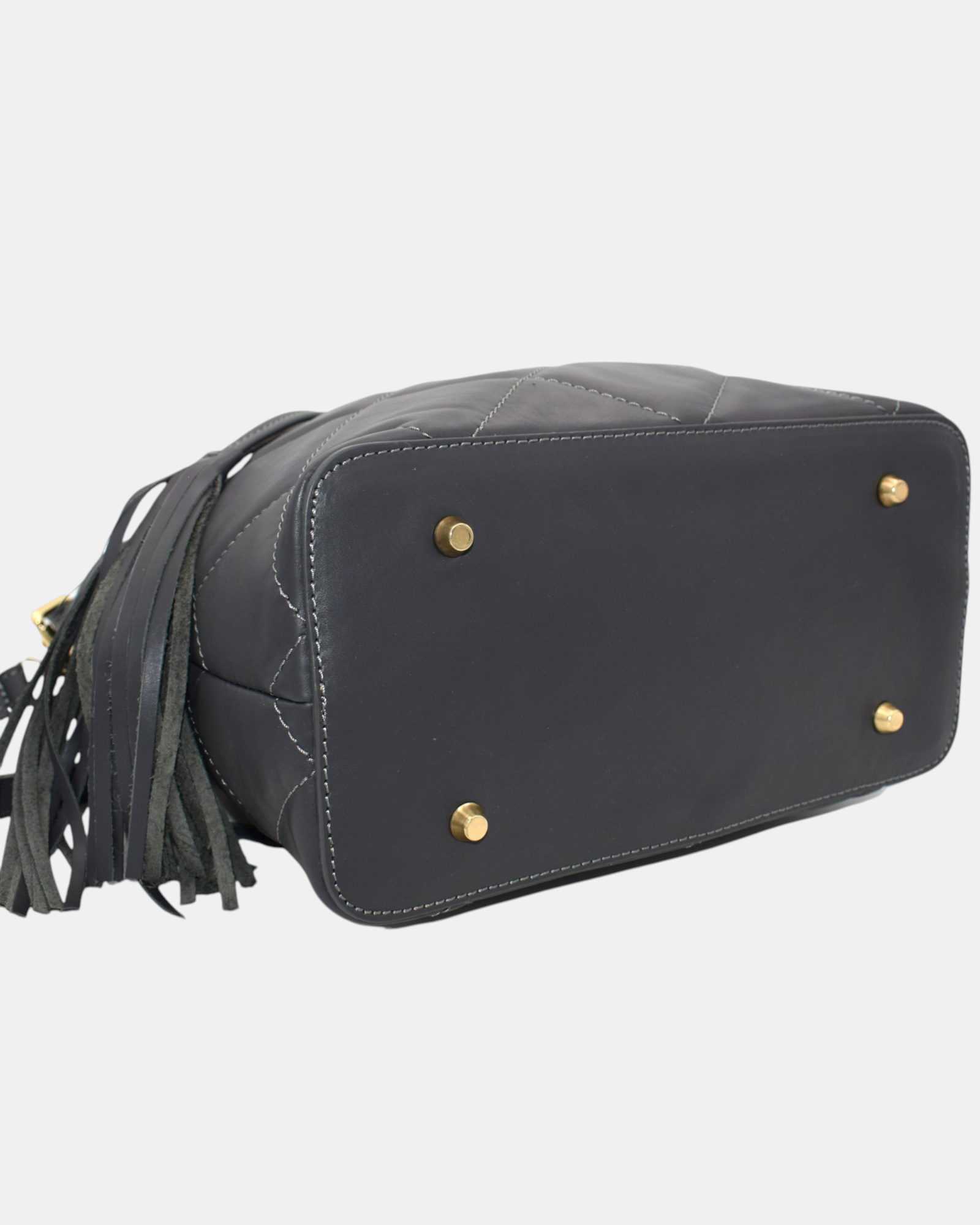 Pierre Cardin Borsa Secchiello Donna in Vera Pelle Trapuntata mod. 1900