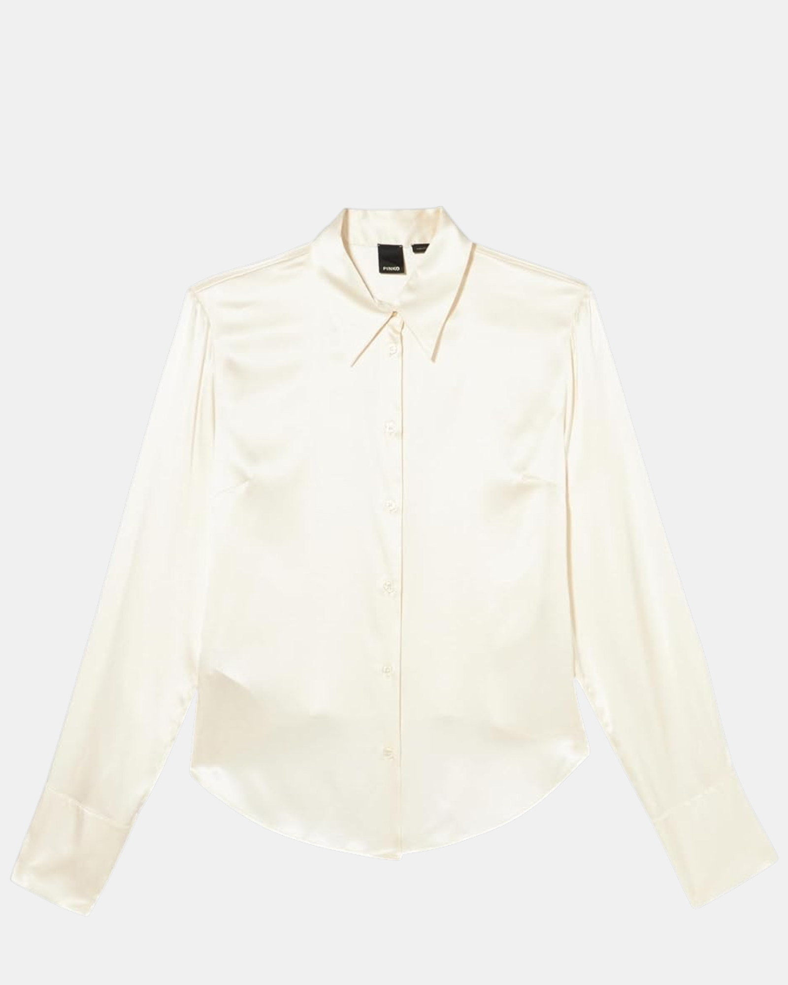 Pinko camicia Donna satin strech, art. criminale, In Seta slim fit