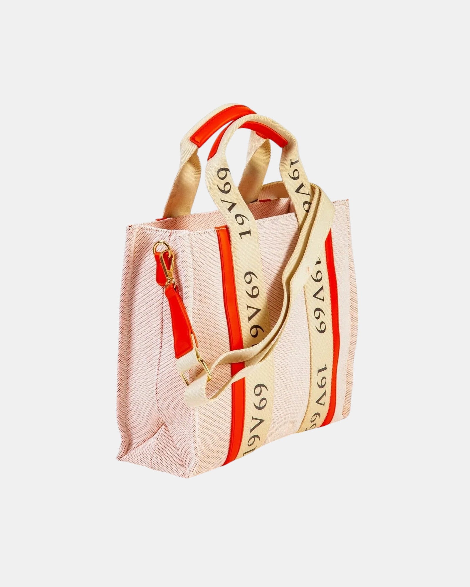 19V69 Italia by Versace Tote Bag in tessuto Canvas Monogram