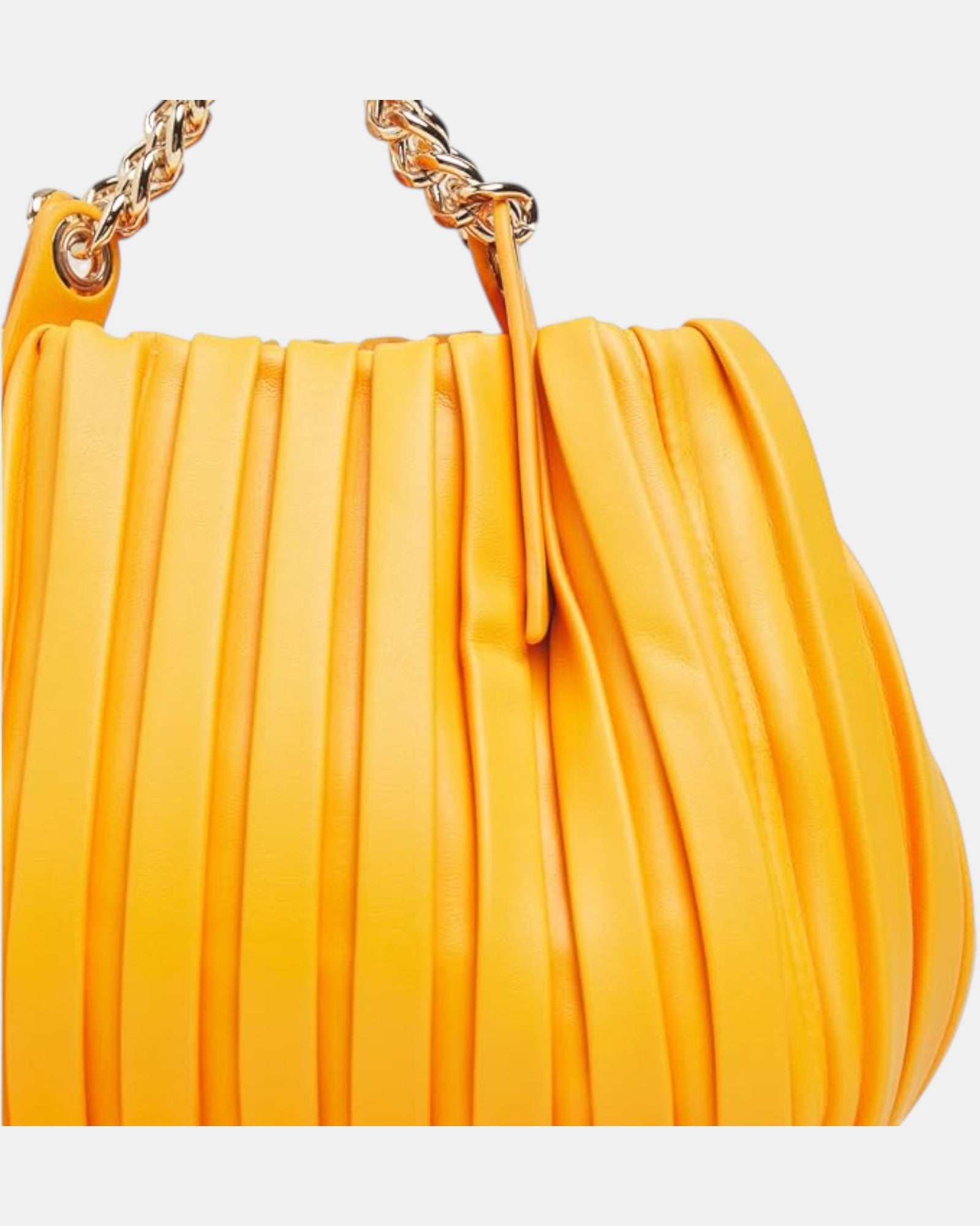 Manila Grace borsa a tracolla jasmine petit B282 giallo ocra