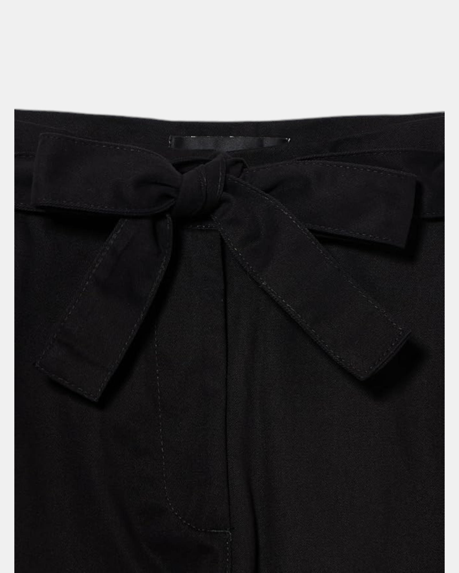 Pinko Pantaloni Donna mod. Ransie col. Nero cotone lavato eleganti