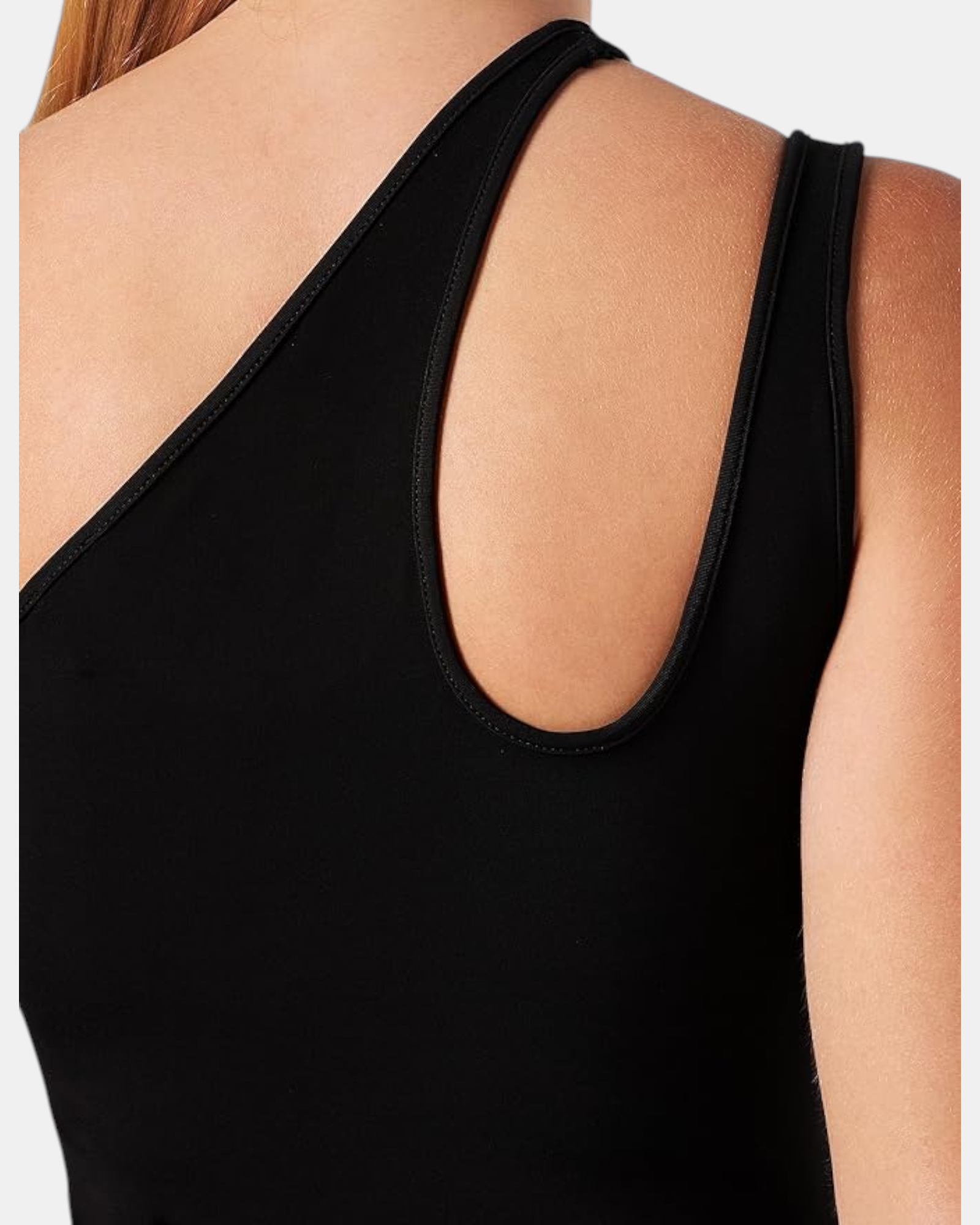 Pinko Tuta Donna art. Timido Nera Monospalla Elegante Neoprene Made in Italy