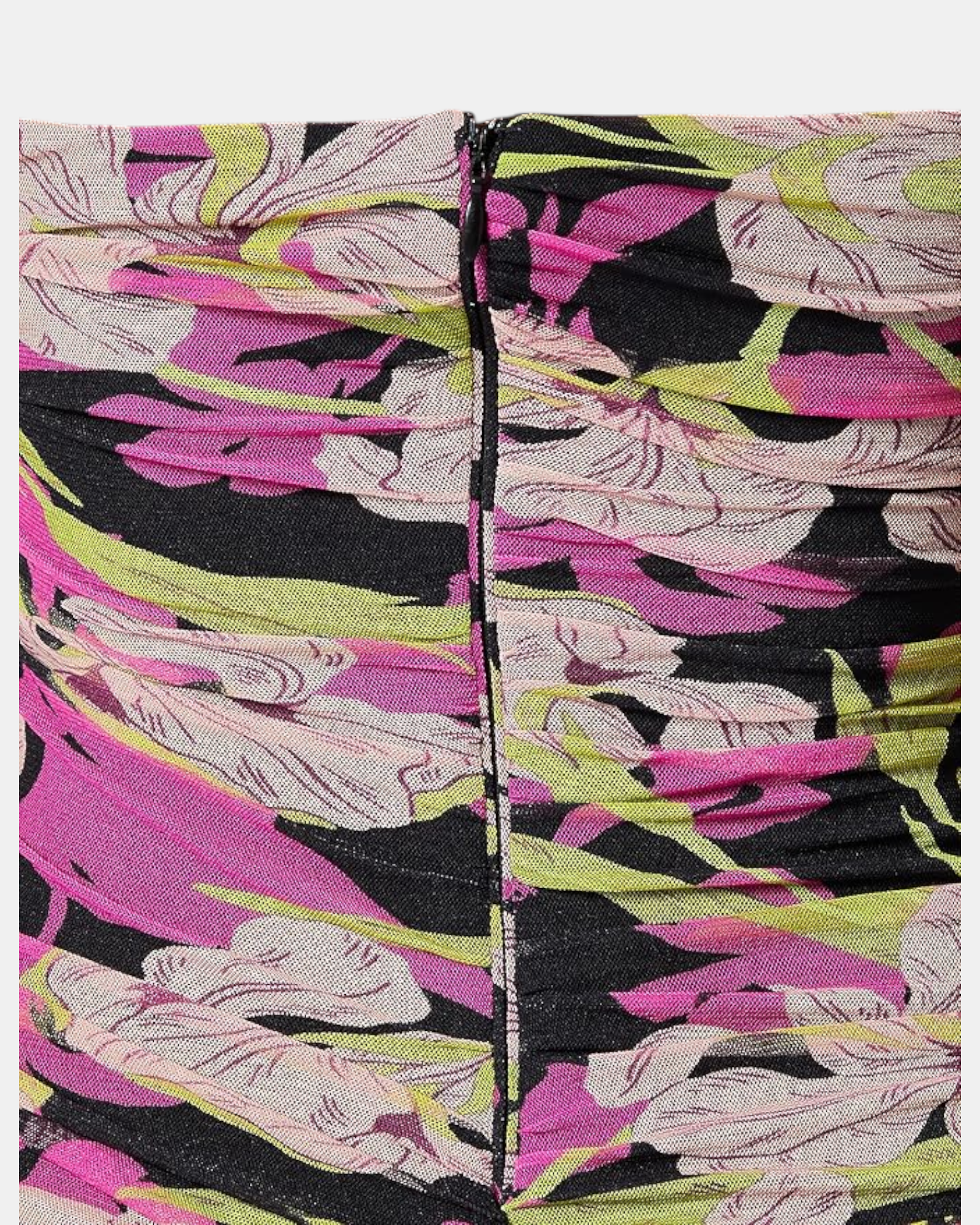 Pinko abito donna midi Donna art. abbronzato Floreale Nero Fucsia- Multi Beige elegante
