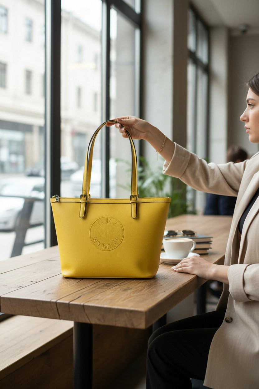 NKI firenze borsa shopper estiva my heart tessuto effetto neoprene