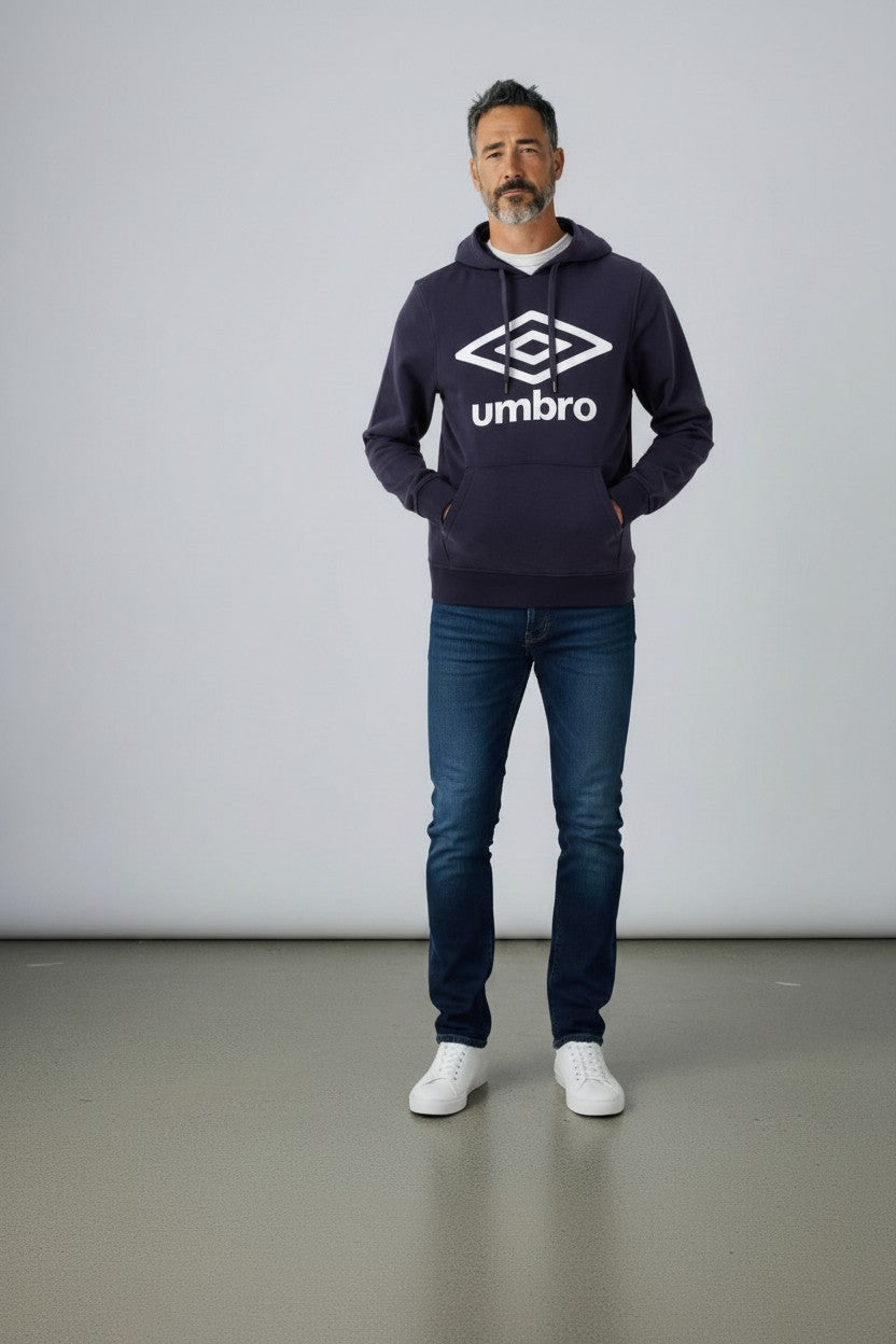 Umbro Felpa Uomo con Cappuccio Modello Hoodie
