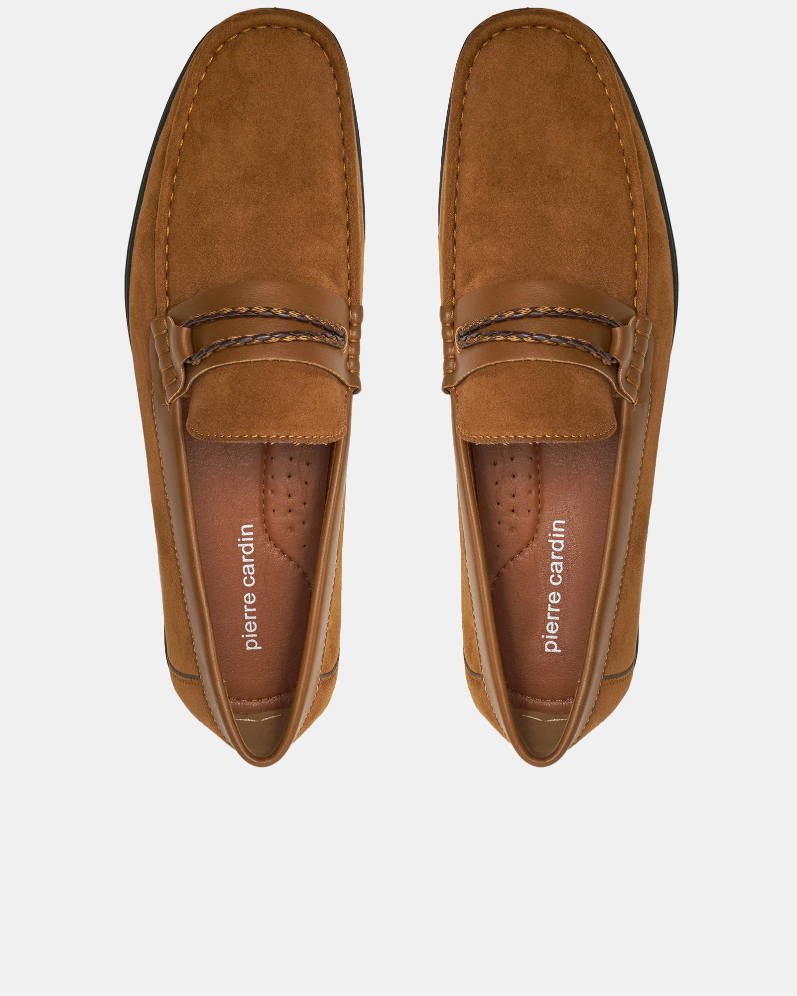 Pierre Cardin Mocassini Uomo art. 903 col. cuoio in Pelle
