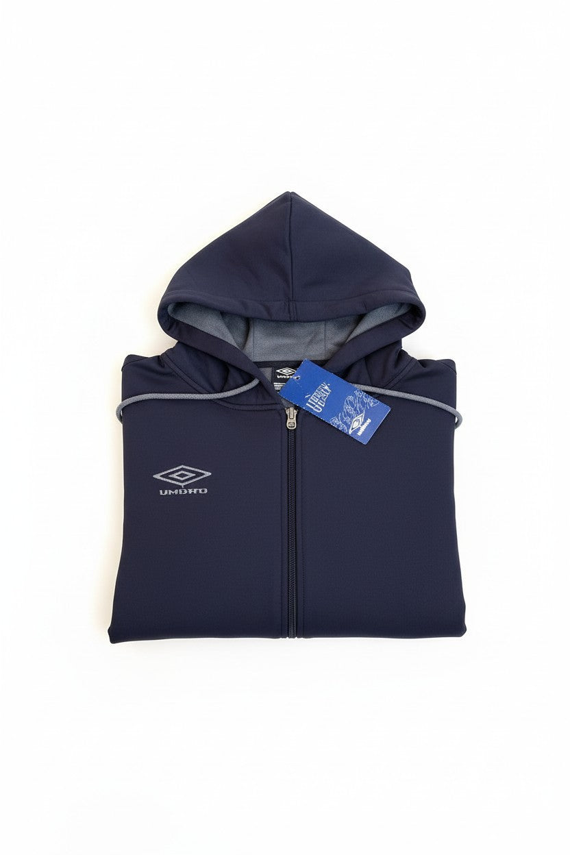 Umbro Felpa Uomo con Cappuccio Full Zip Modello Hoodie FZ Jacket