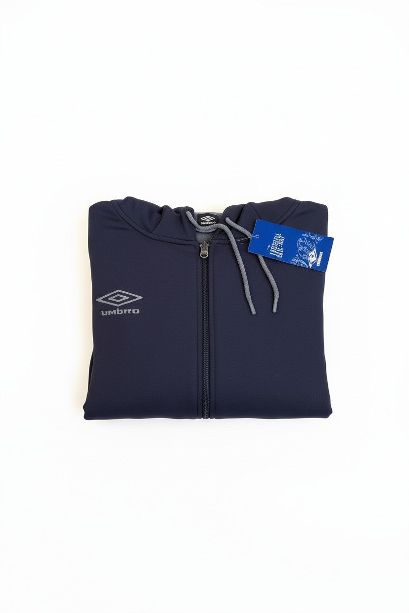 Umbro Felpa Uomo con Cappuccio Full Zip Modello Hoodie FZ Jacket