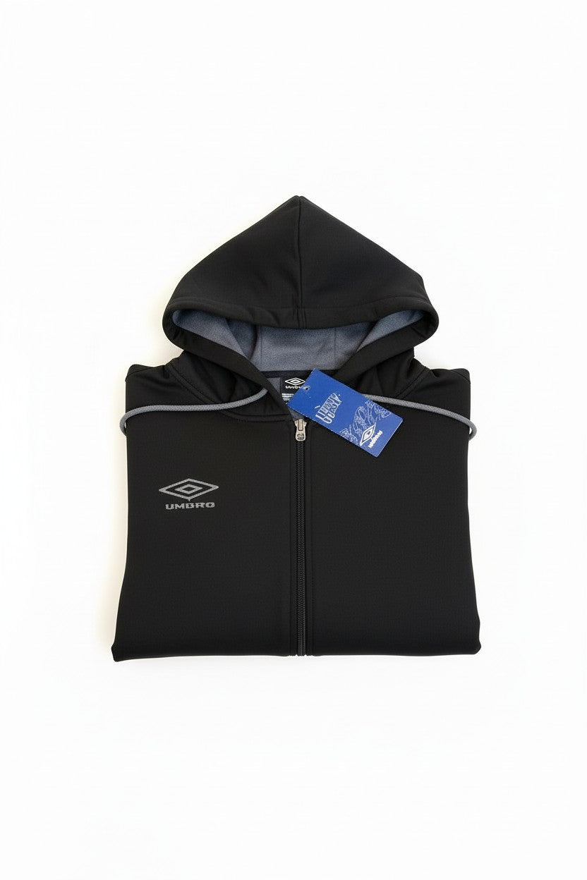 Umbro Felpa Uomo con Cappuccio Full Zip Modello Hoodie FZ Jacket