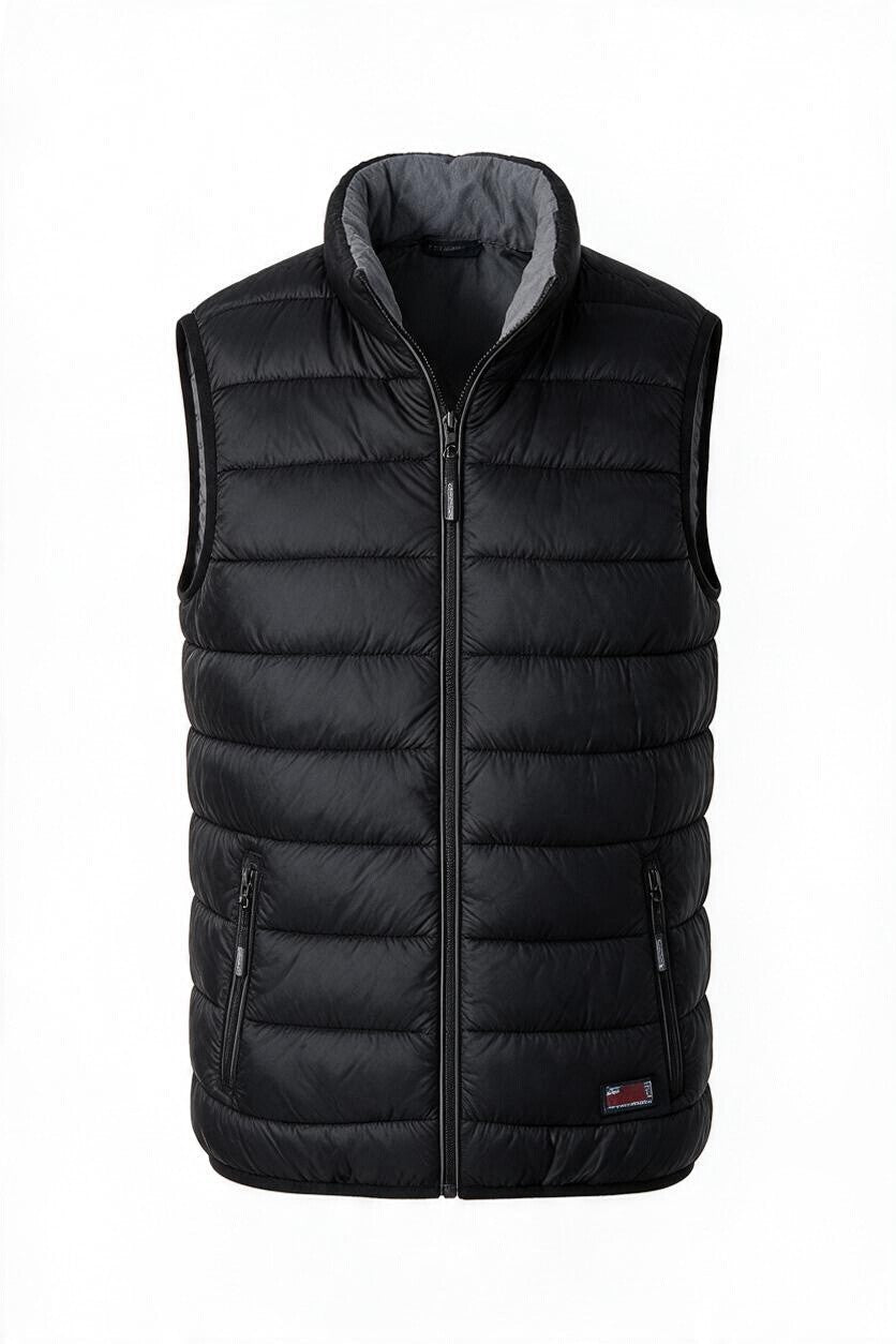 Cotton Belt Gilet Uomo Imbottito Smanicato Casual