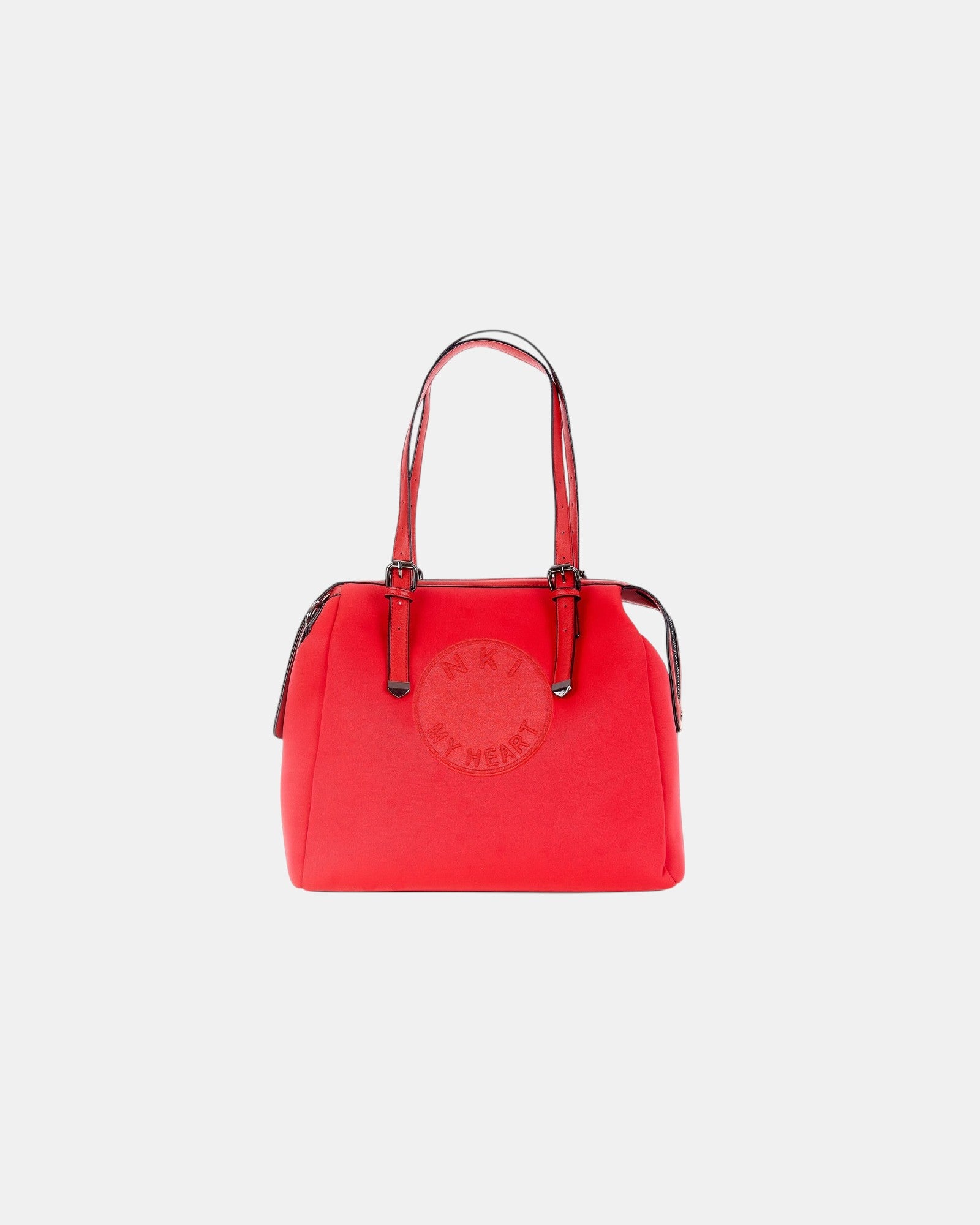 NKI Firenze baulletto my heart in tessuto effetto neoprene