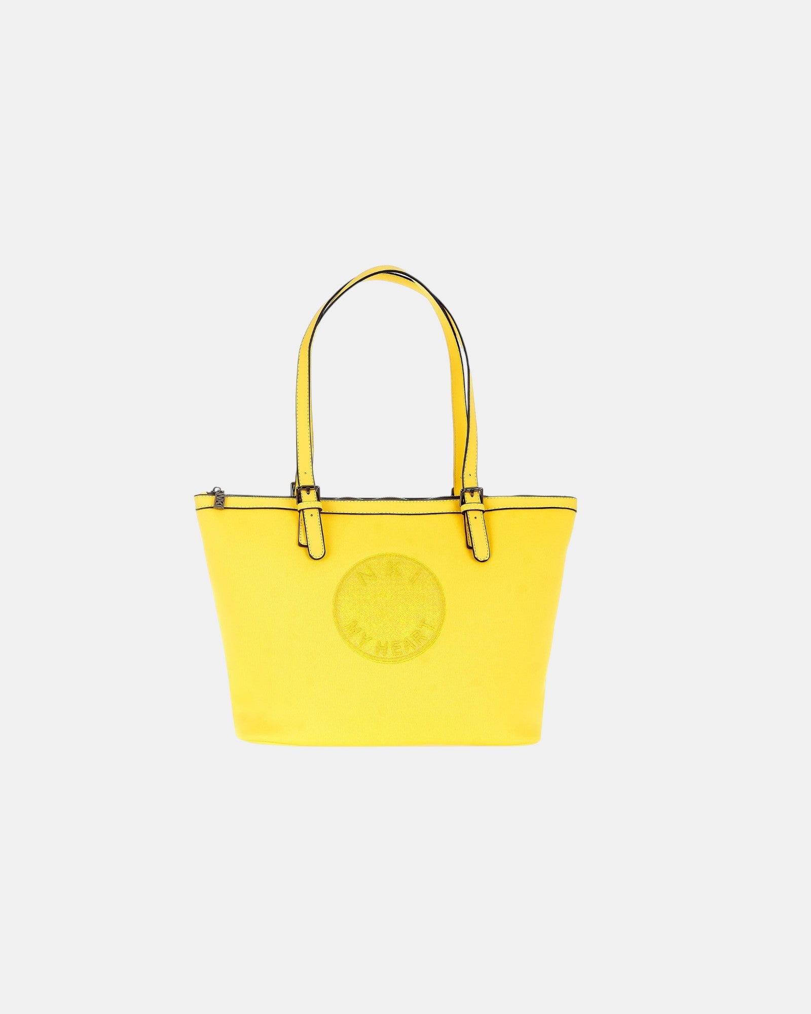 NKI firenze borsa shopper estiva my heart tessuto effetto neoprene
