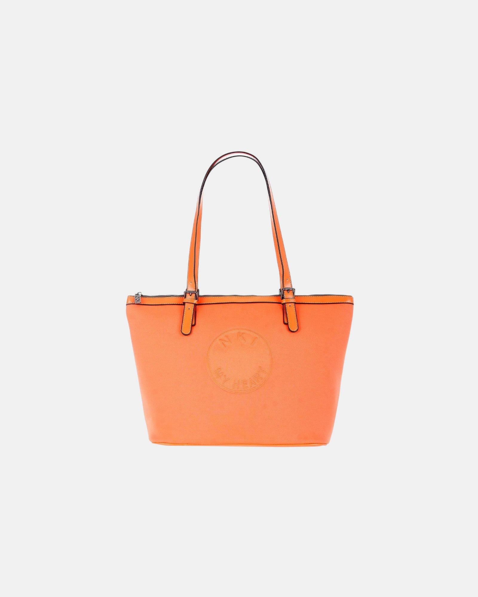 NKI firenze borsa shopper estiva my heart tessuto effetto neoprene