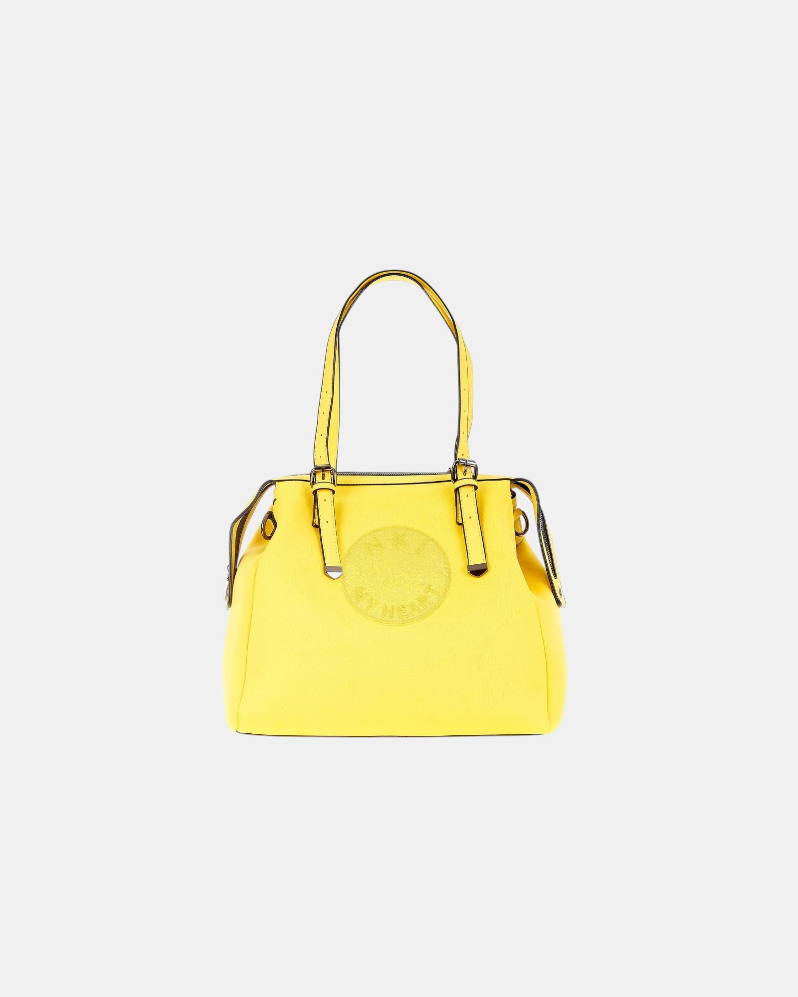 NKI Firenze baulletto my heart in tessuto effetto neoprene