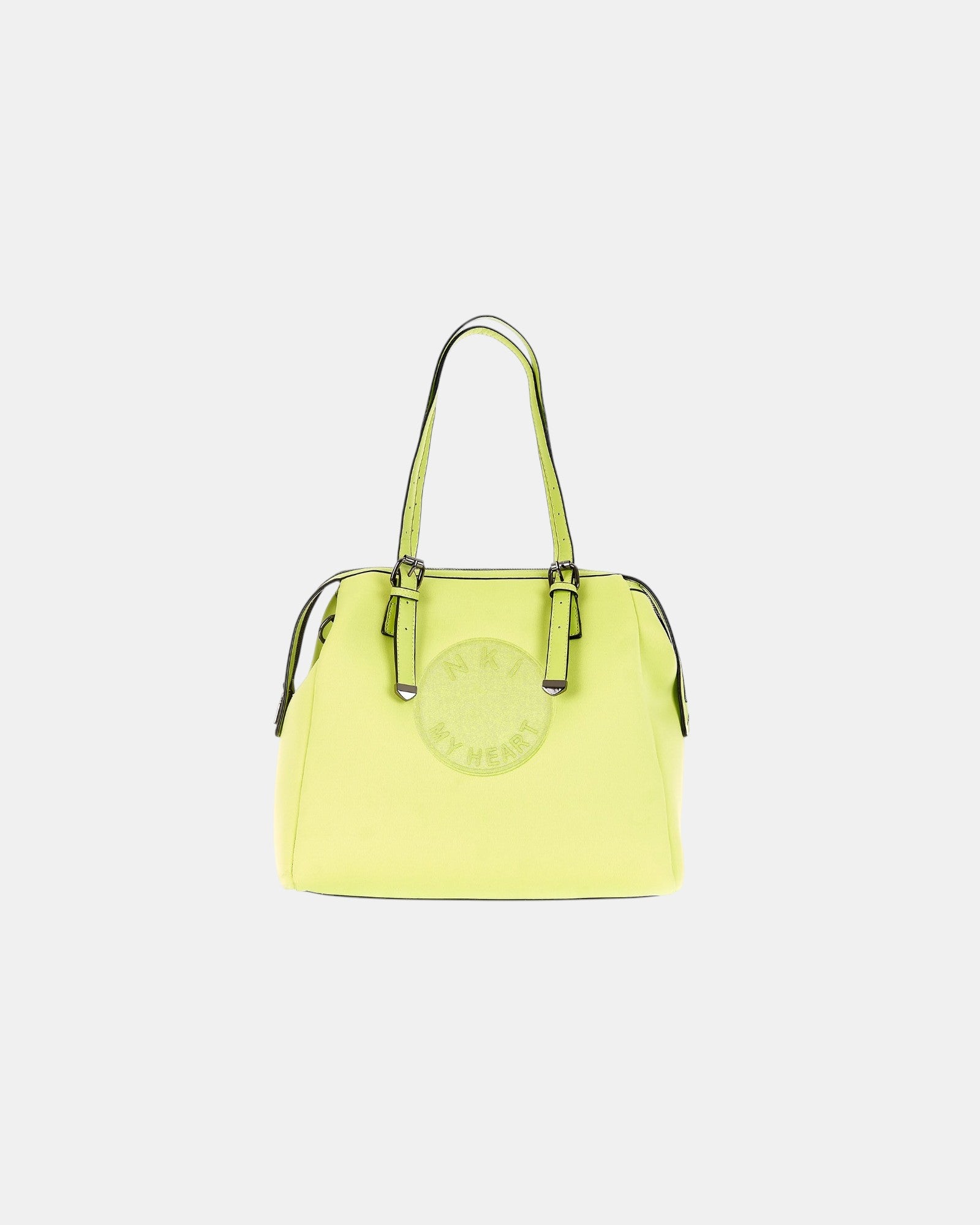NKI Firenze baulletto my heart in tessuto effetto neoprene