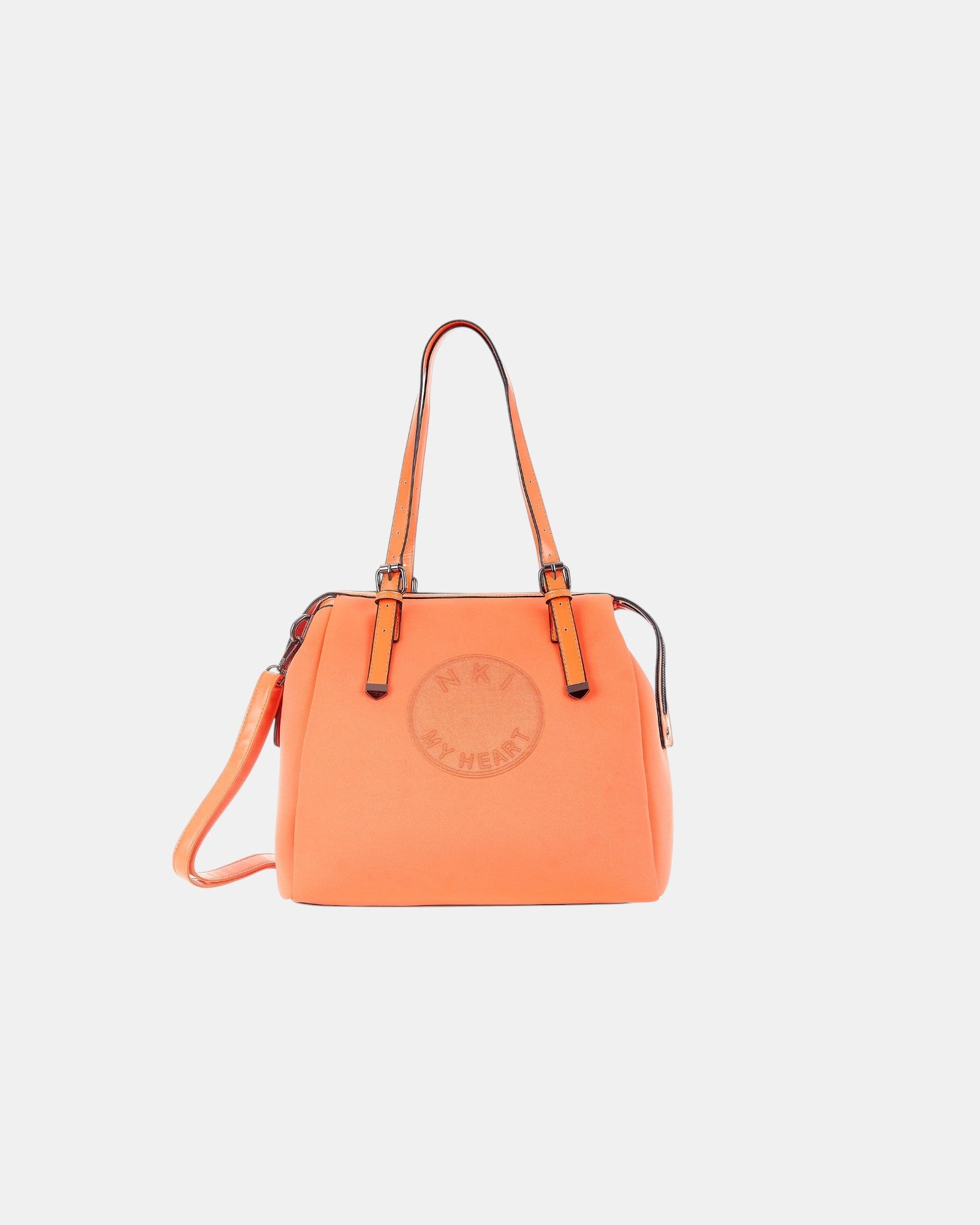 NKI Firenze baulletto my heart in tessuto effetto neoprene