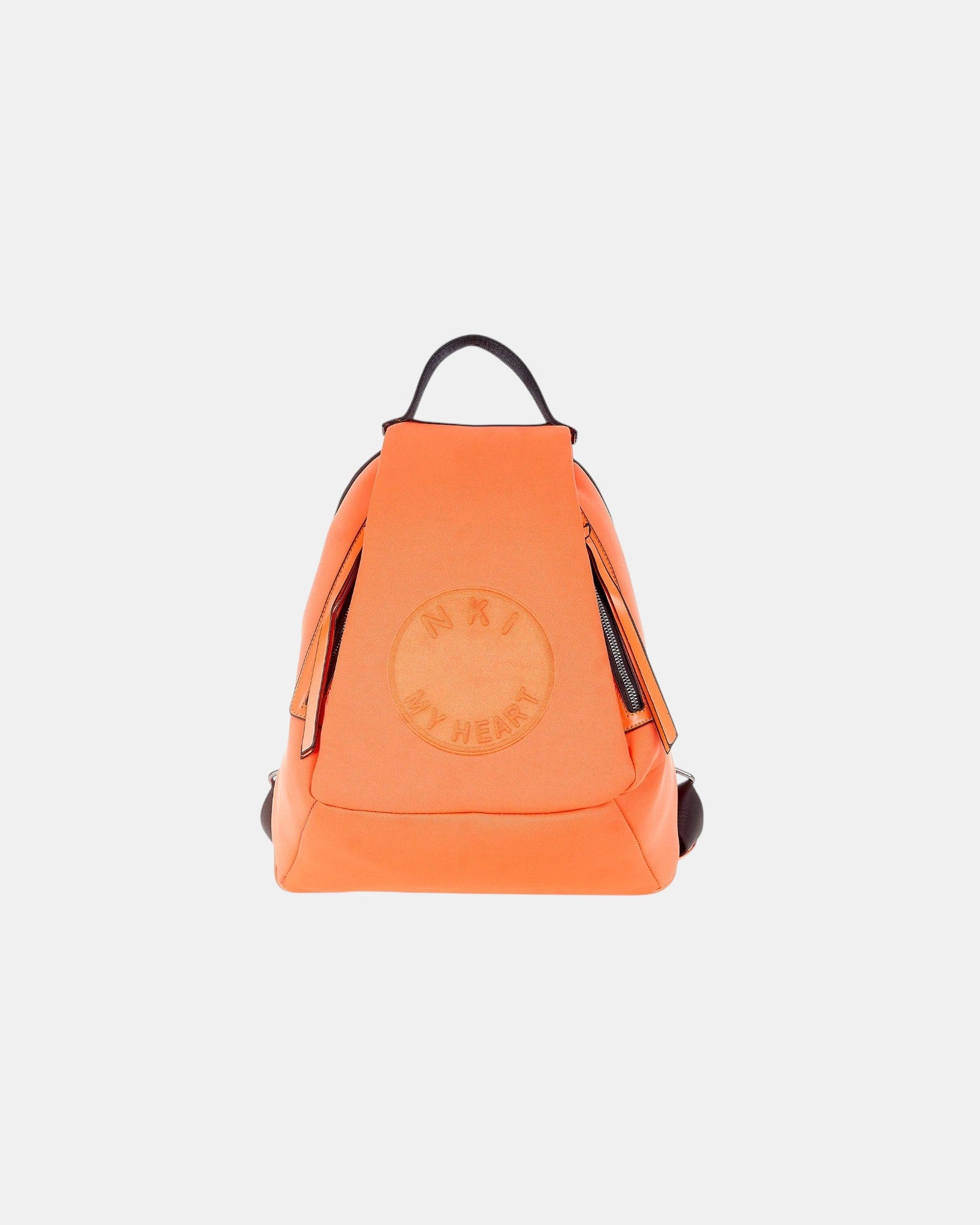 NKI Firenze zaino Donna my heart in tessuto effetto neoprene