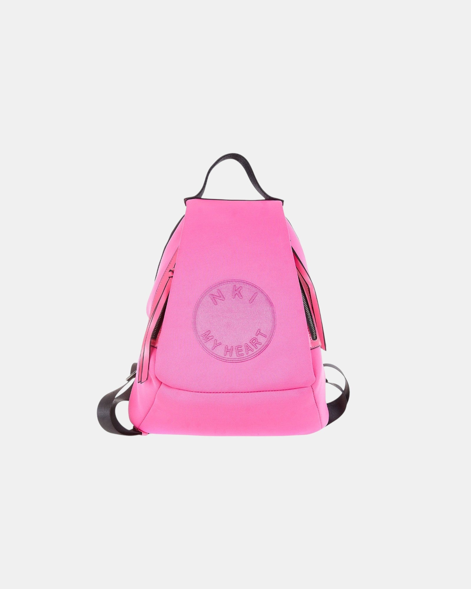 NKI Firenze zaino Donna my heart in tessuto effetto neoprene