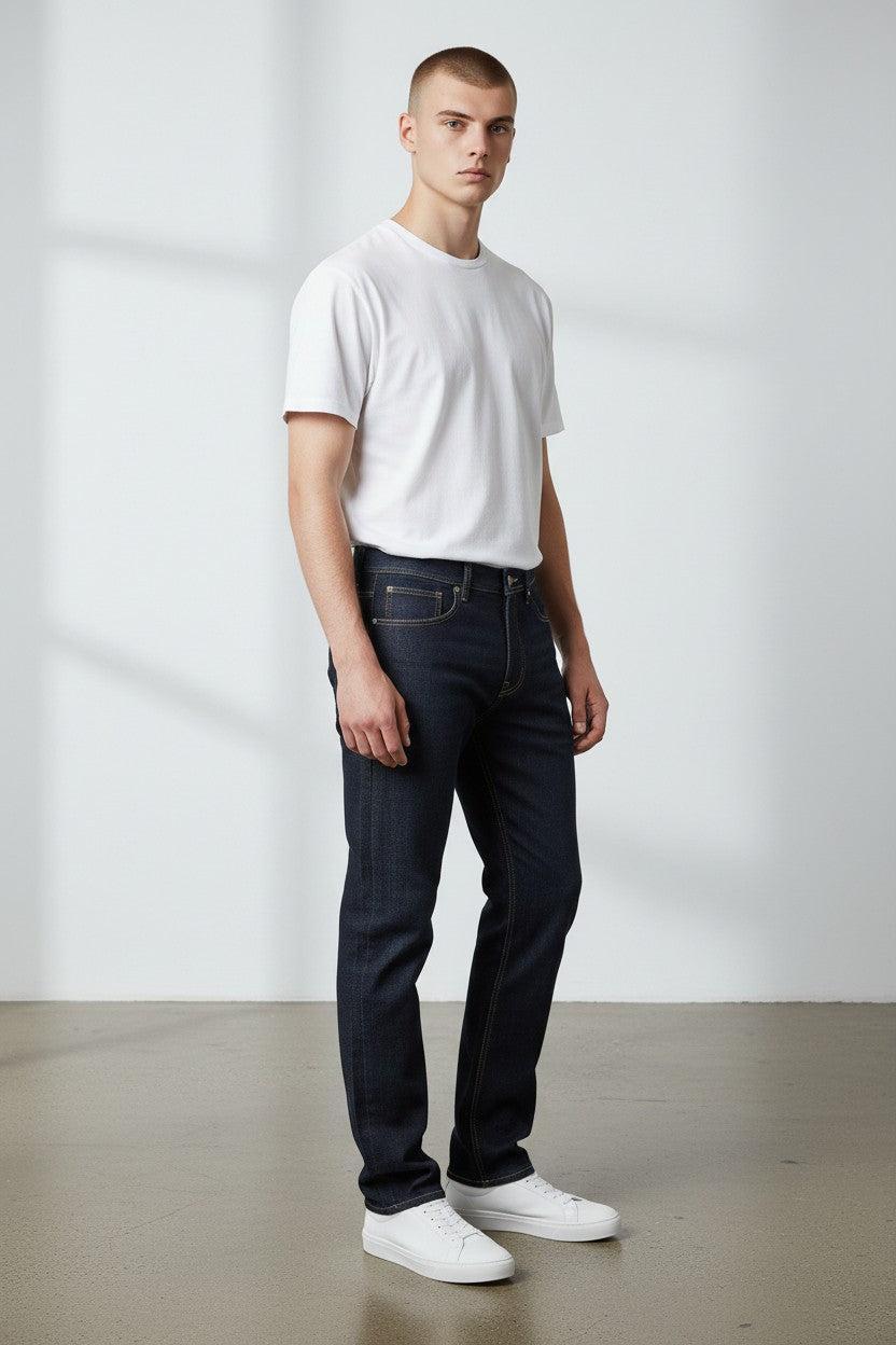 Enlist jeans Uomo Denim Blue indaco art. DN001
