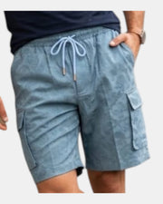 Damiano bermuda uomo cargo damascati 100% cotone