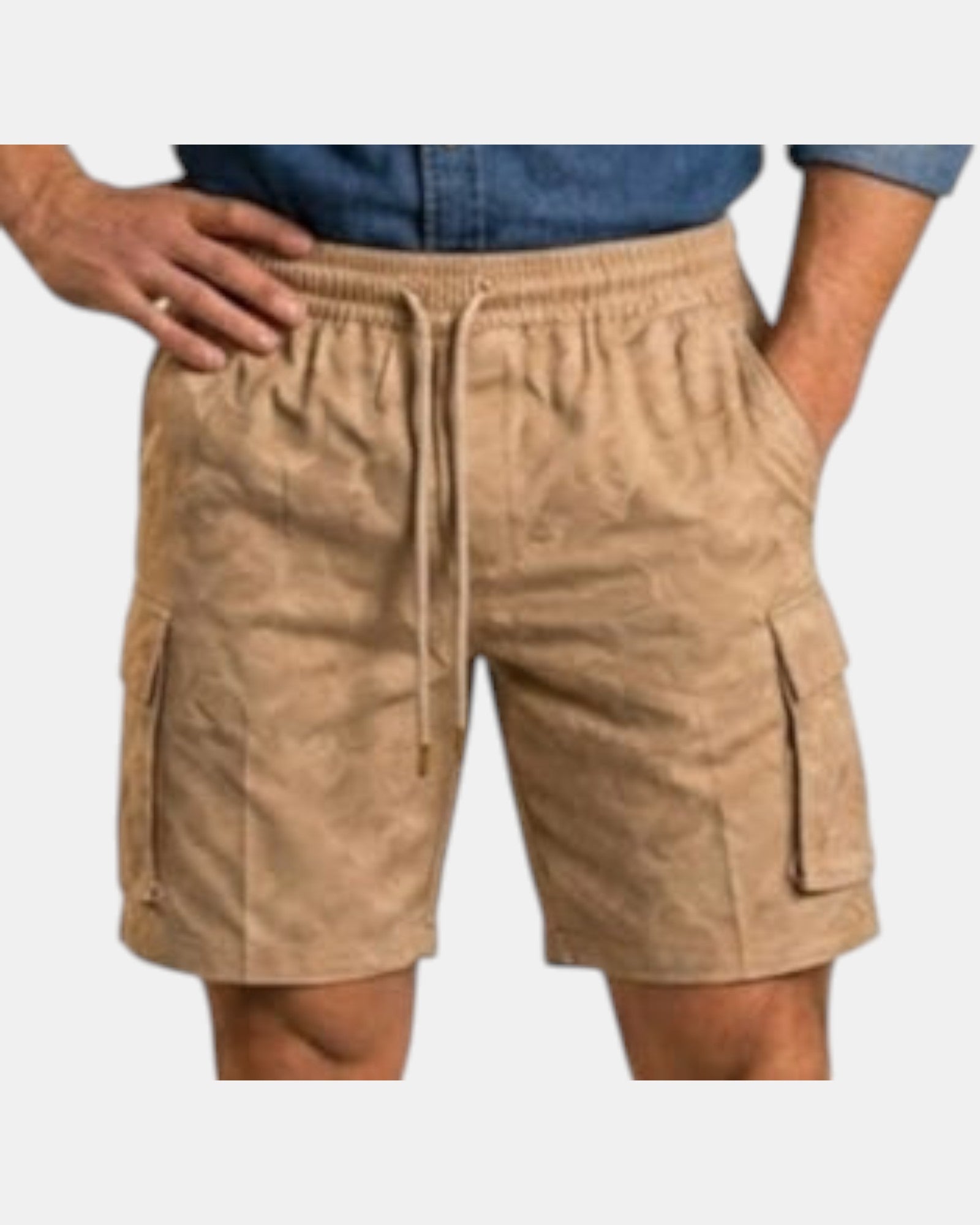 Damiano bermuda uomo cargo damascati 100% cotone